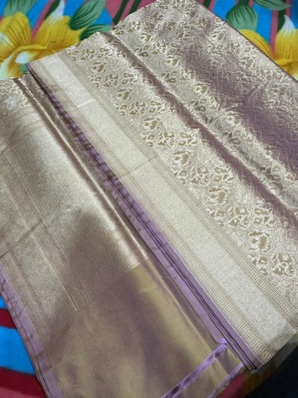 Banarasi Pure Silk- Self Saree