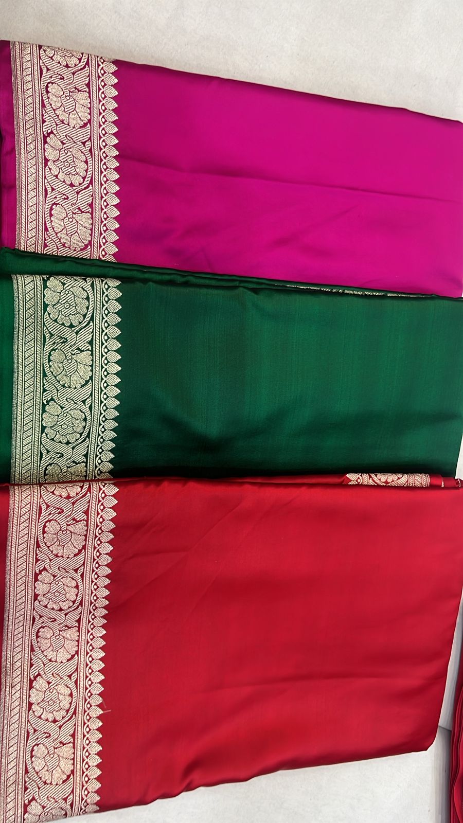 Mashru Satin – Dyeable Saree