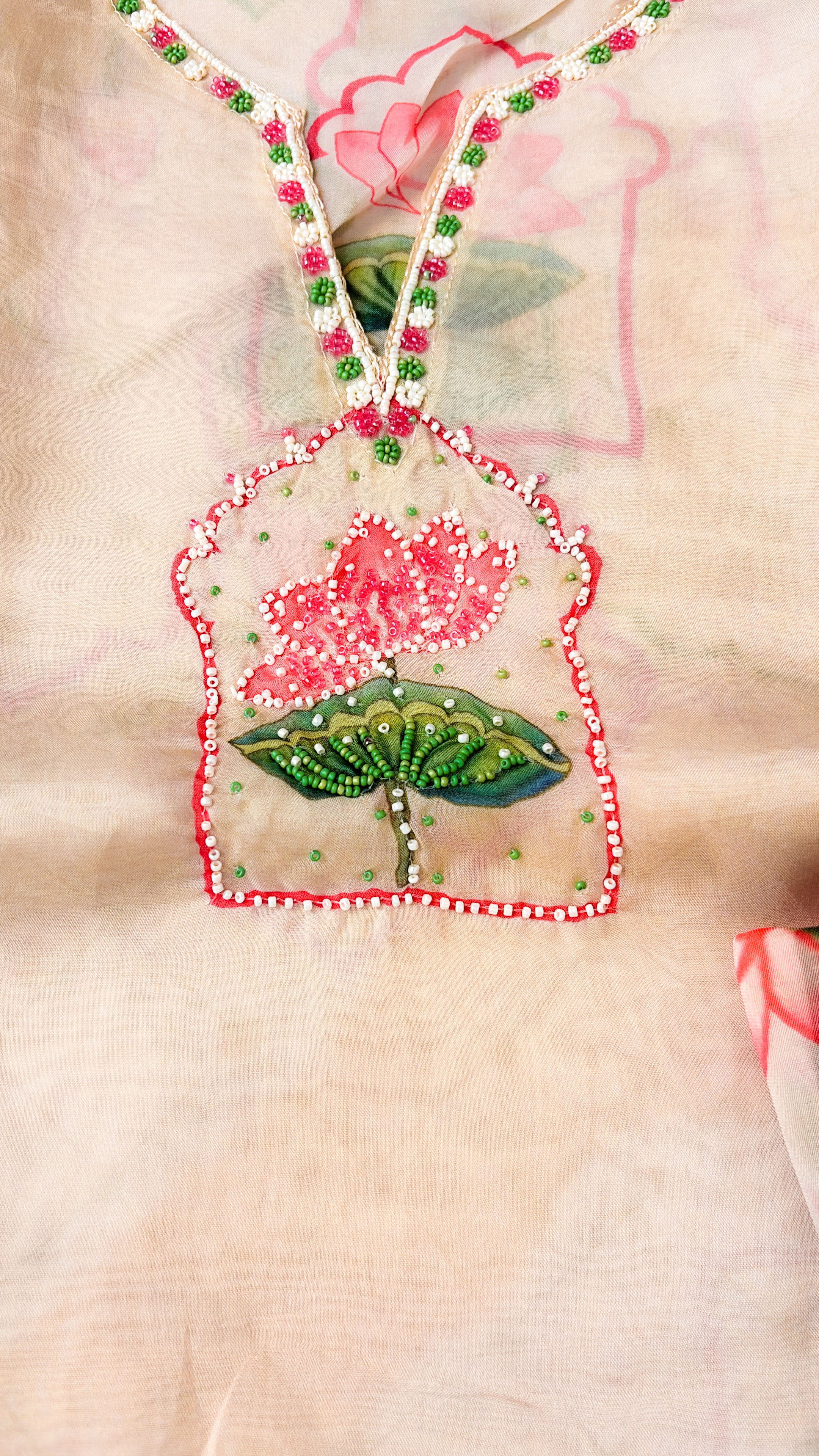 Georgette Suit with Handwork