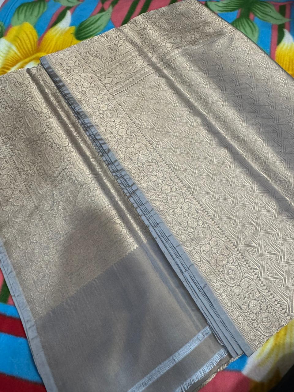 Banarasi Pure Silk- Self Saree