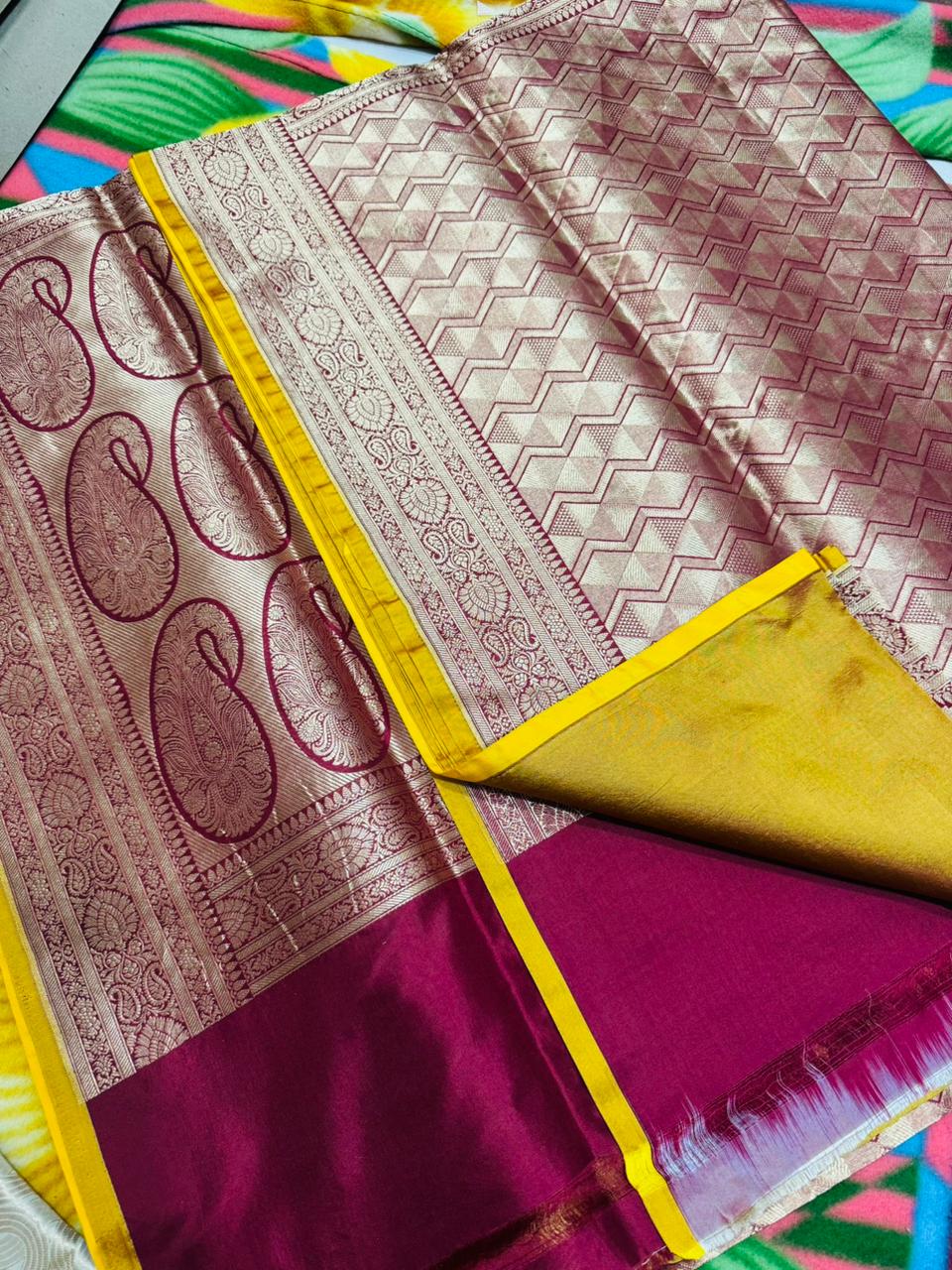Banarasi Pure Silk- Self Saree