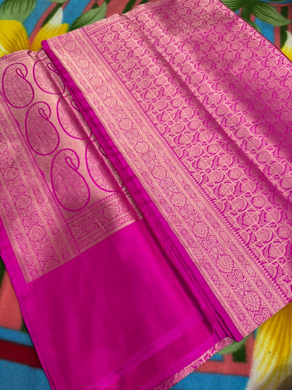 Banarasi Pure Silk- Self Saree