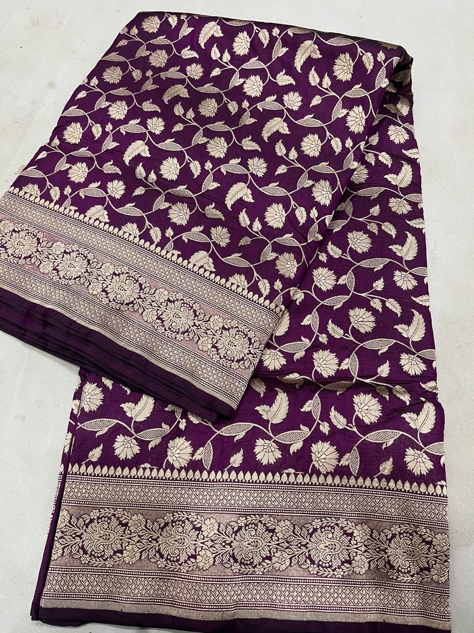 Pure Katan Handloom Saree