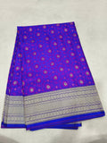 Jamawar Mashroo Resham Weaving Tanchoi Saree