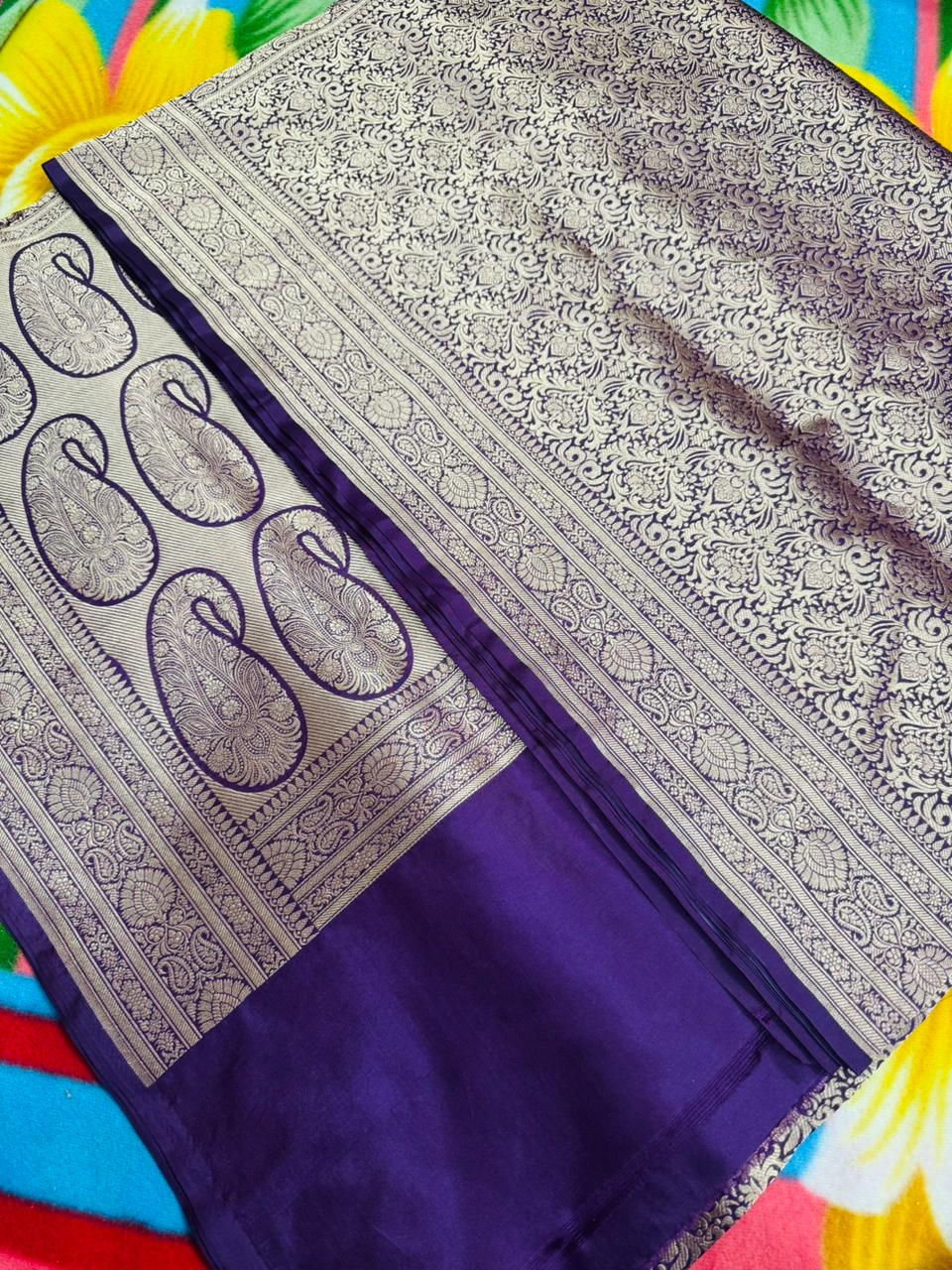 Banarasi Pure Silk- Self Saree