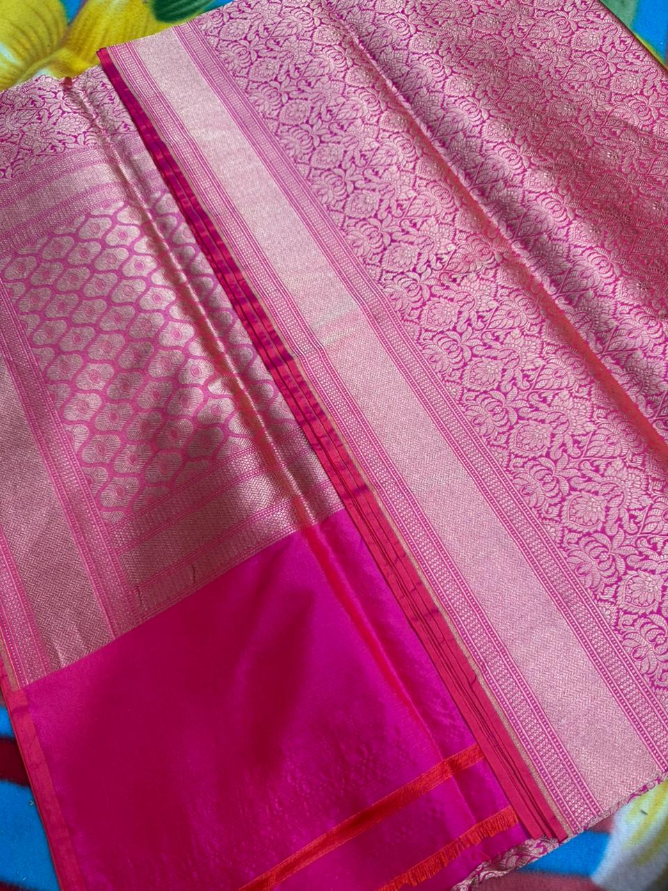 Banarasi Pure Silk- Self Saree