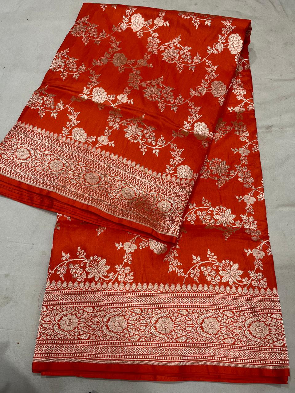Pure Katan Handloom Saree