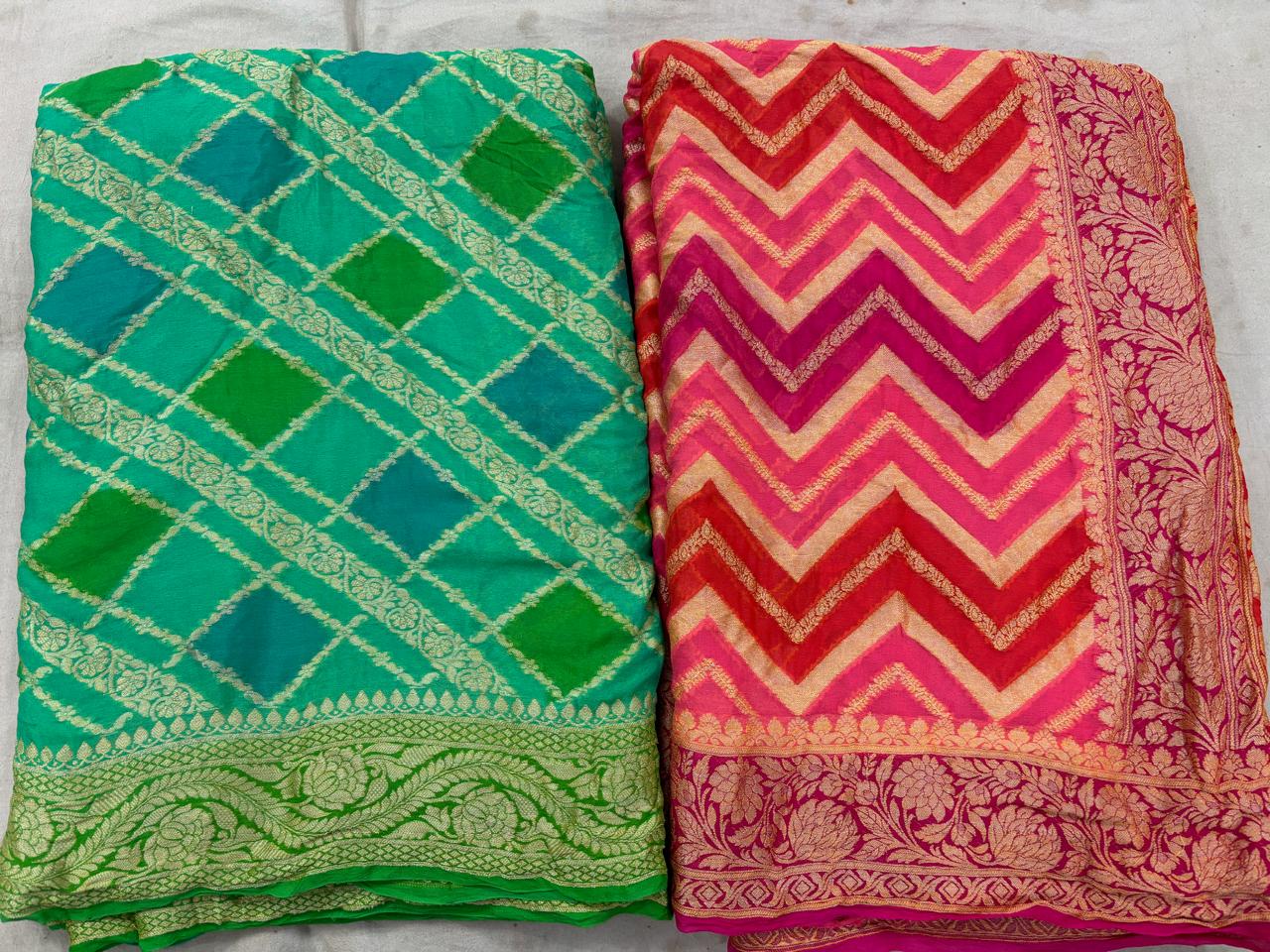 Pure Khaddi Georgette Saree