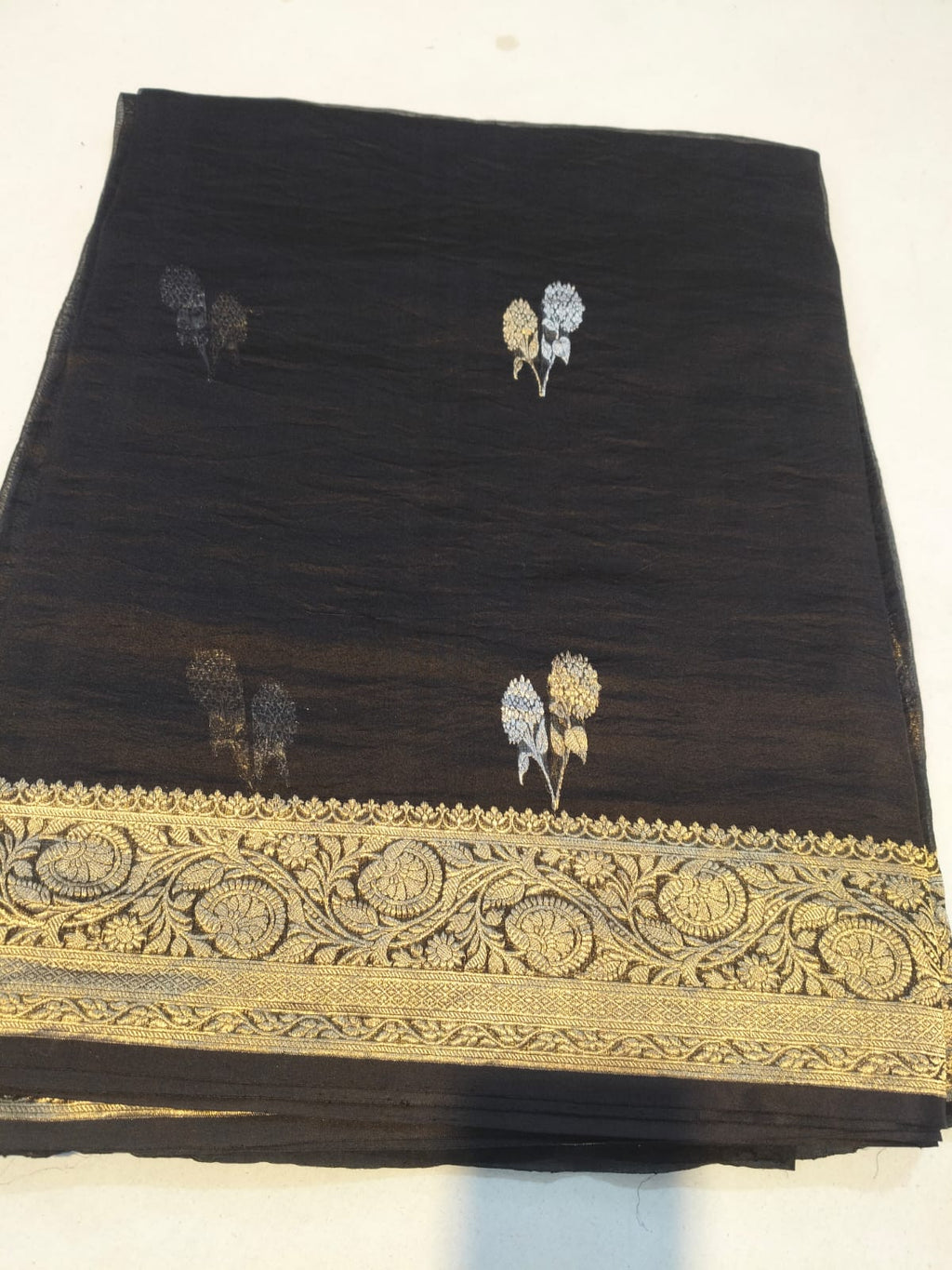 Pure Kora Organza Silk Saree