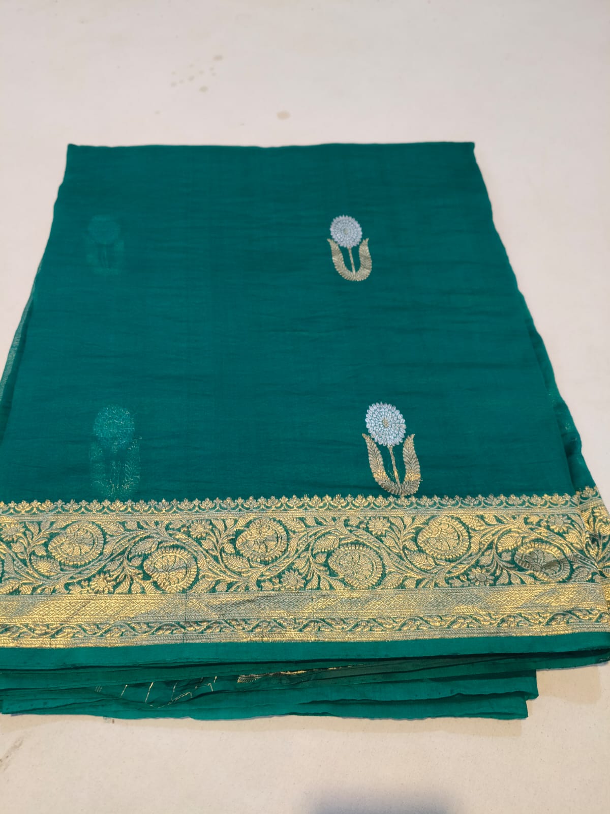 Pure Kora Organza Silk Saree