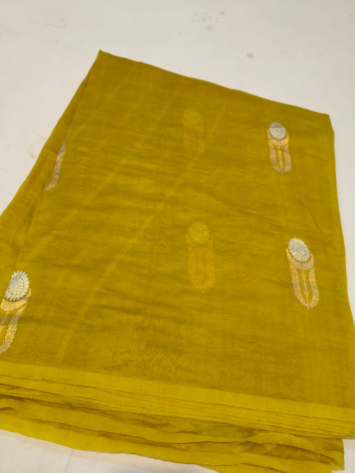 Pure Kora Organza Silk Saree