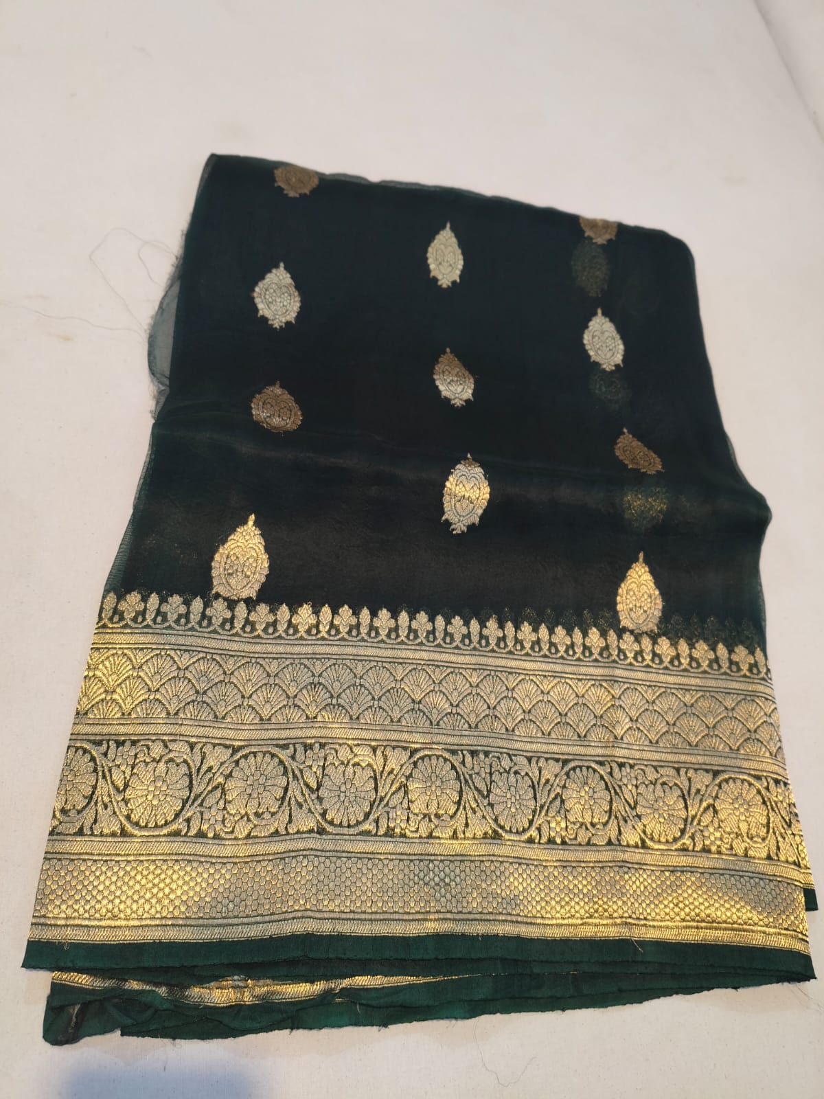 Pure Kora Organza Silk Saree