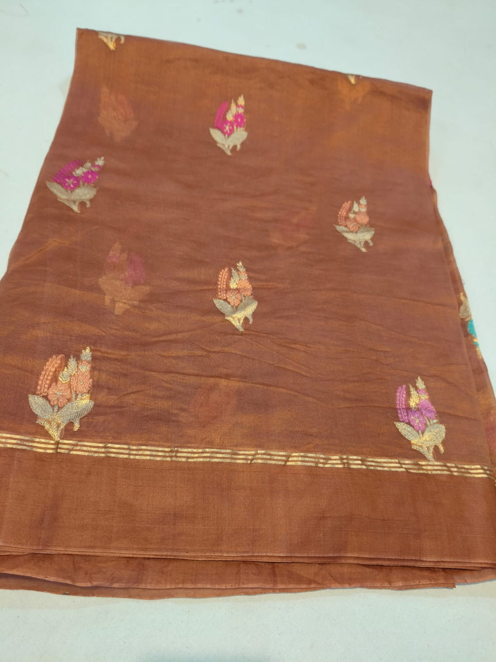 Pure Kora Organza Silk Saree