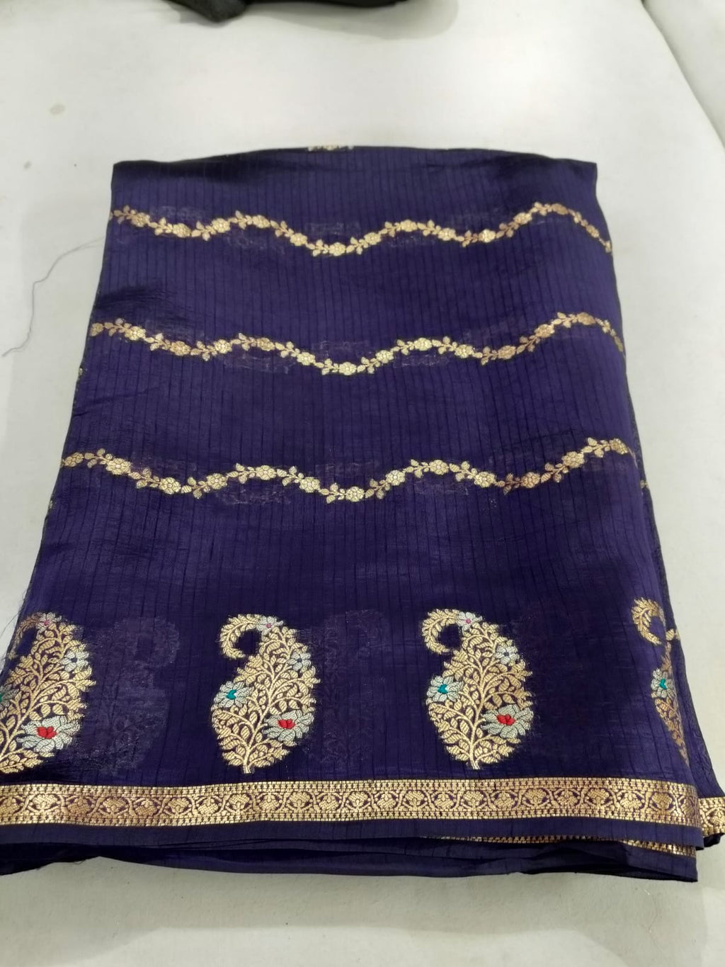 Raw Tussar Silk Saree