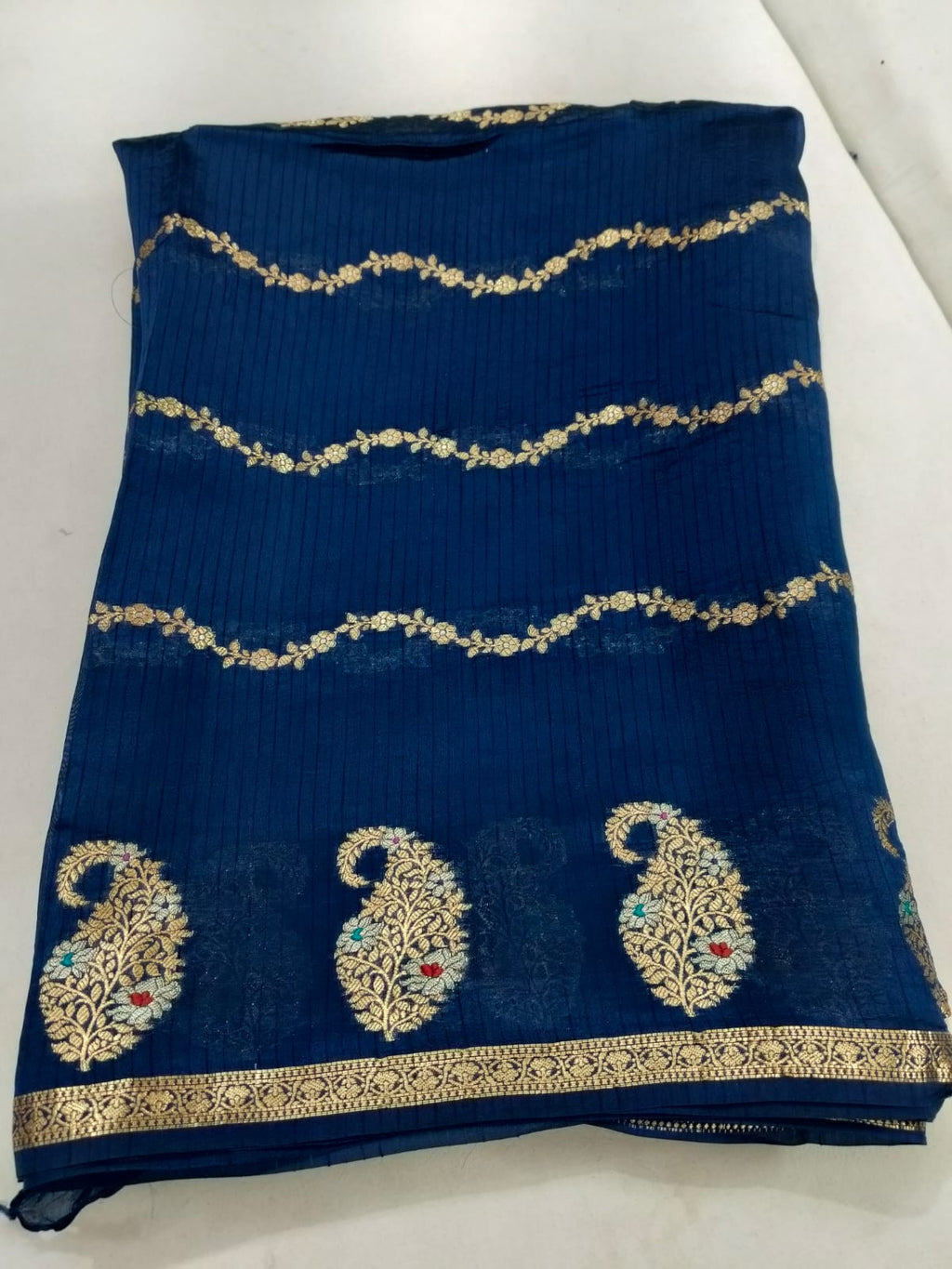 Raw Tussar Silk Saree