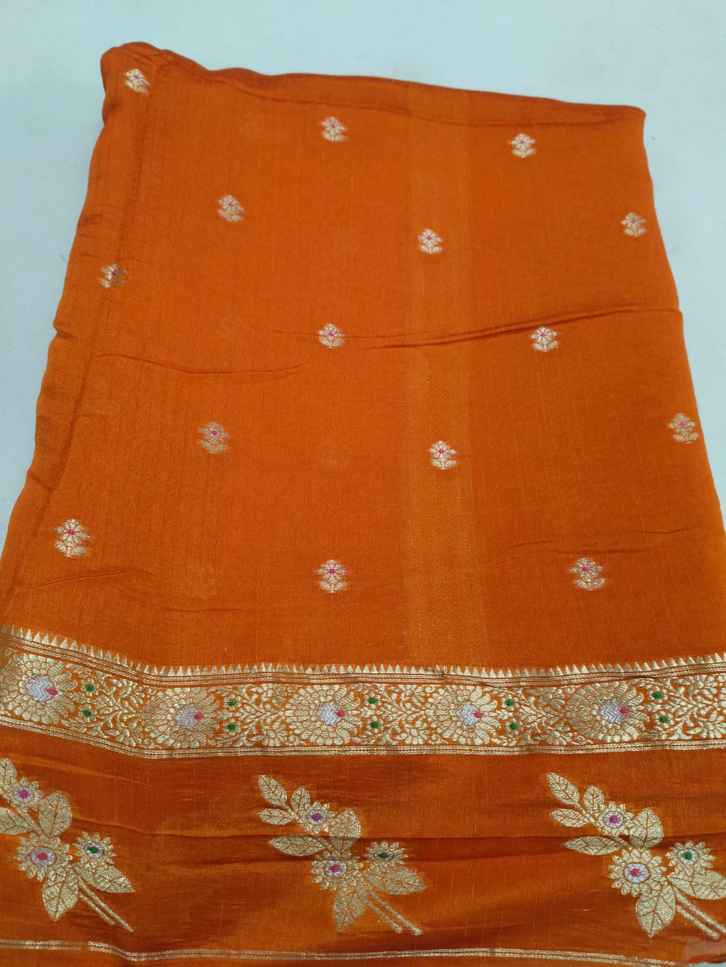 Raw Tussar Silk Saree
