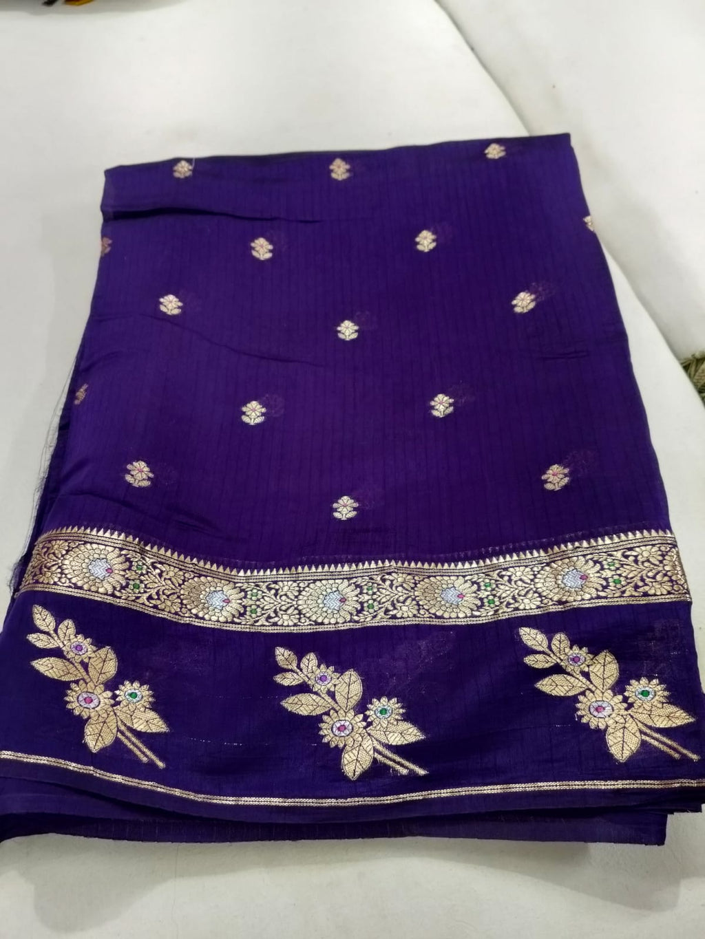 Raw Tussar Silk Saree