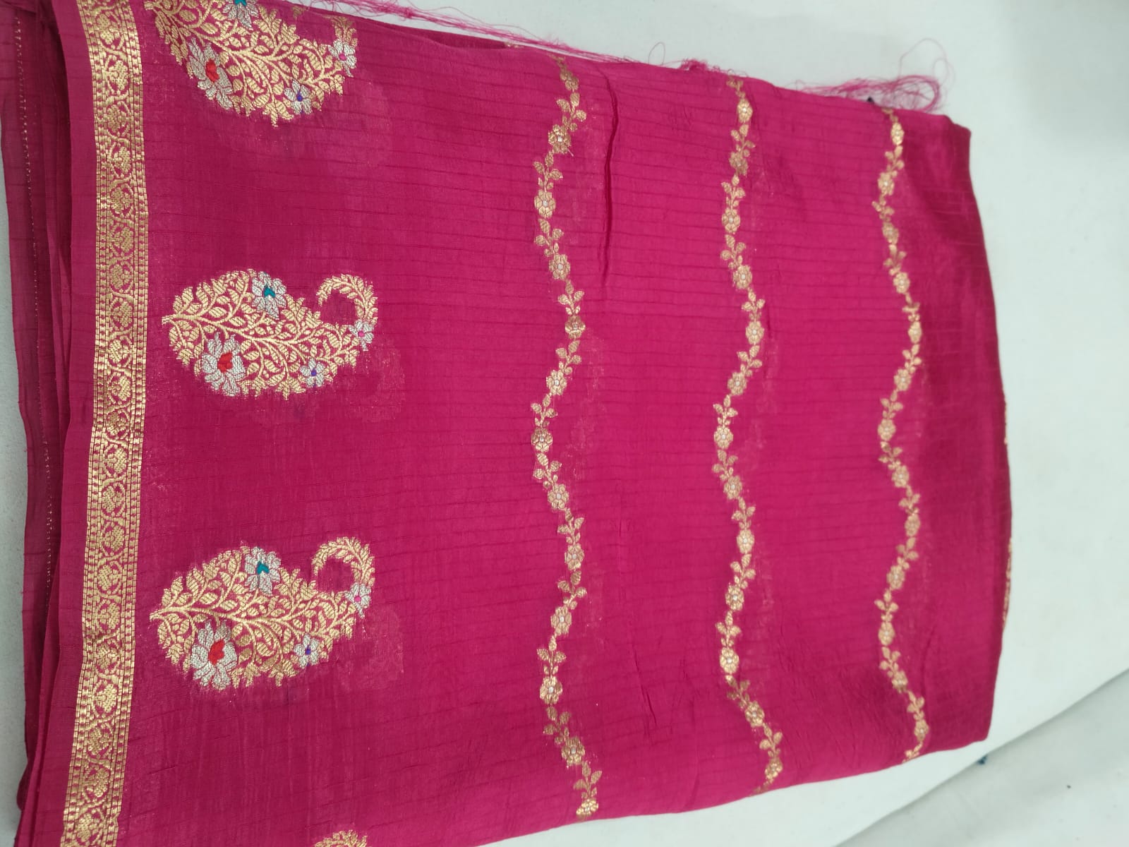 Raw Tussar Silk Saree