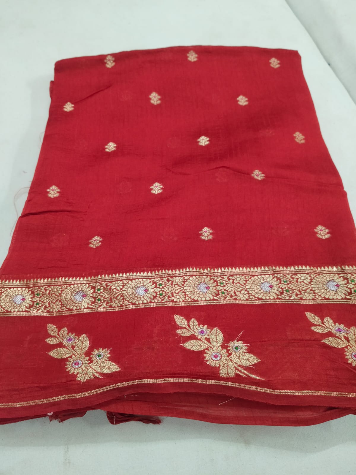 Raw Tussar Silk Saree