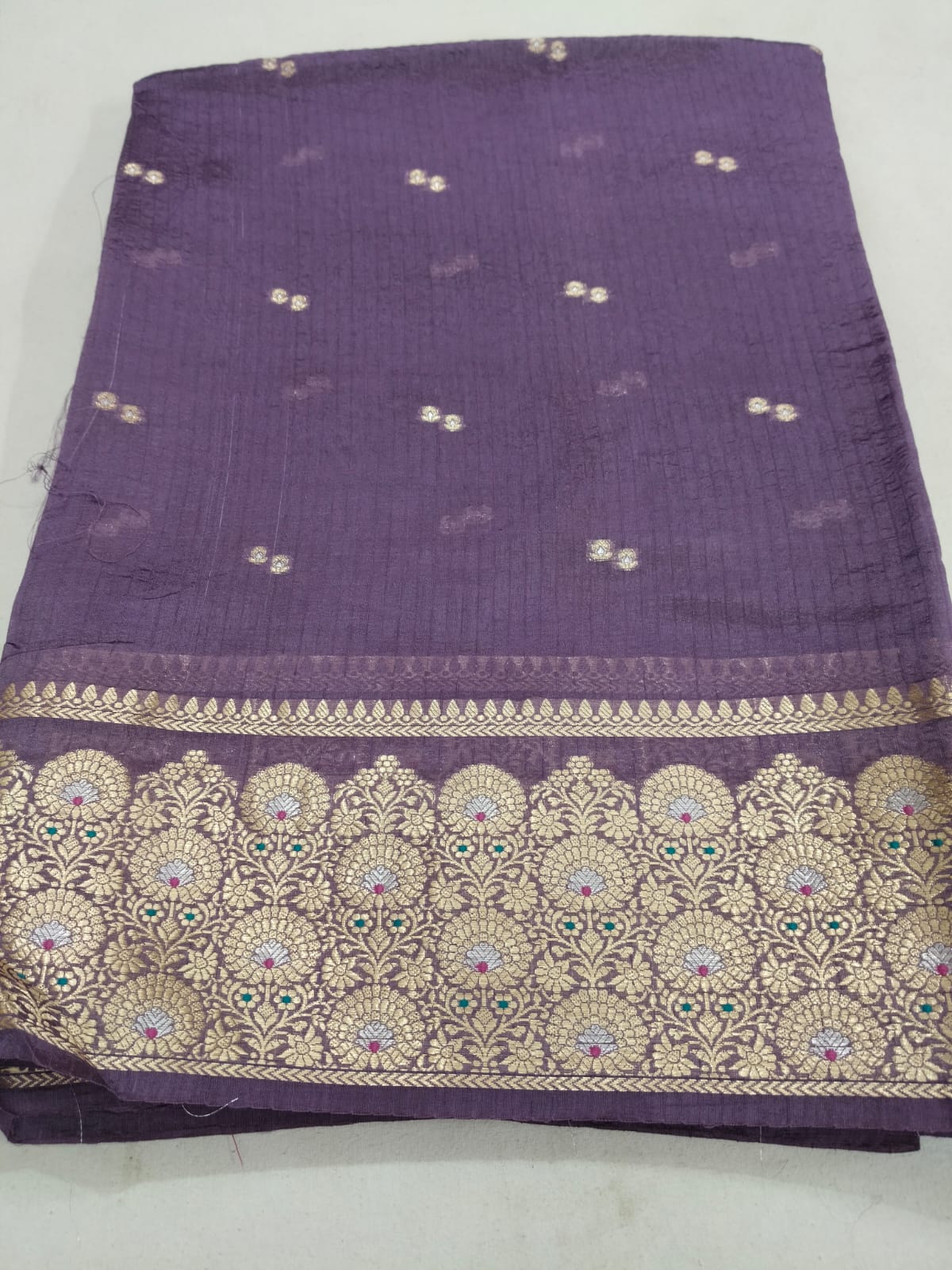 Raw Tussar Silk Saree