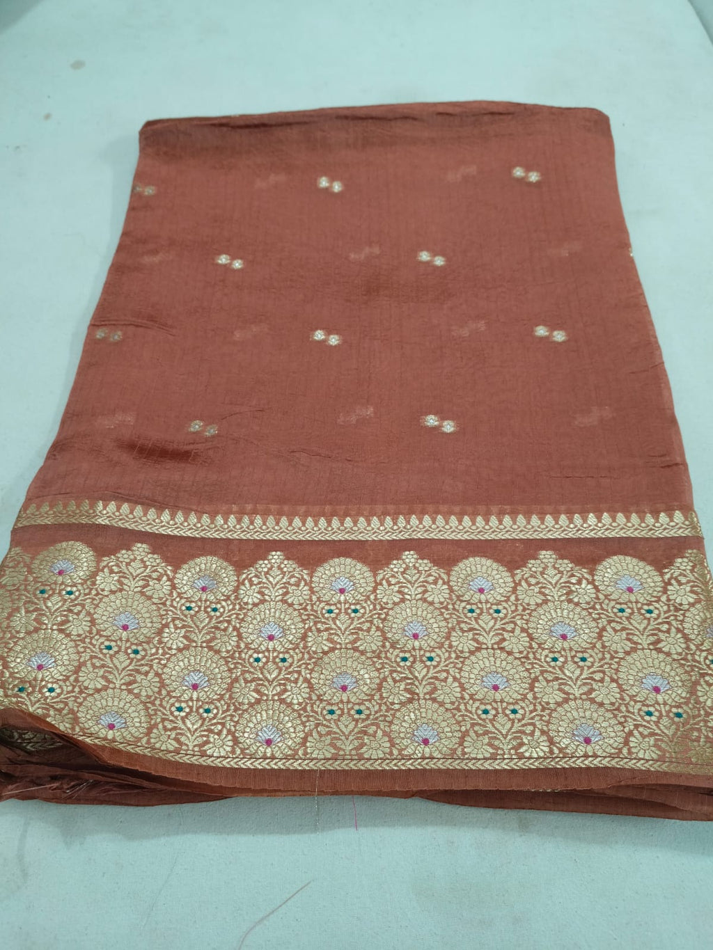Raw Tussar Silk Saree