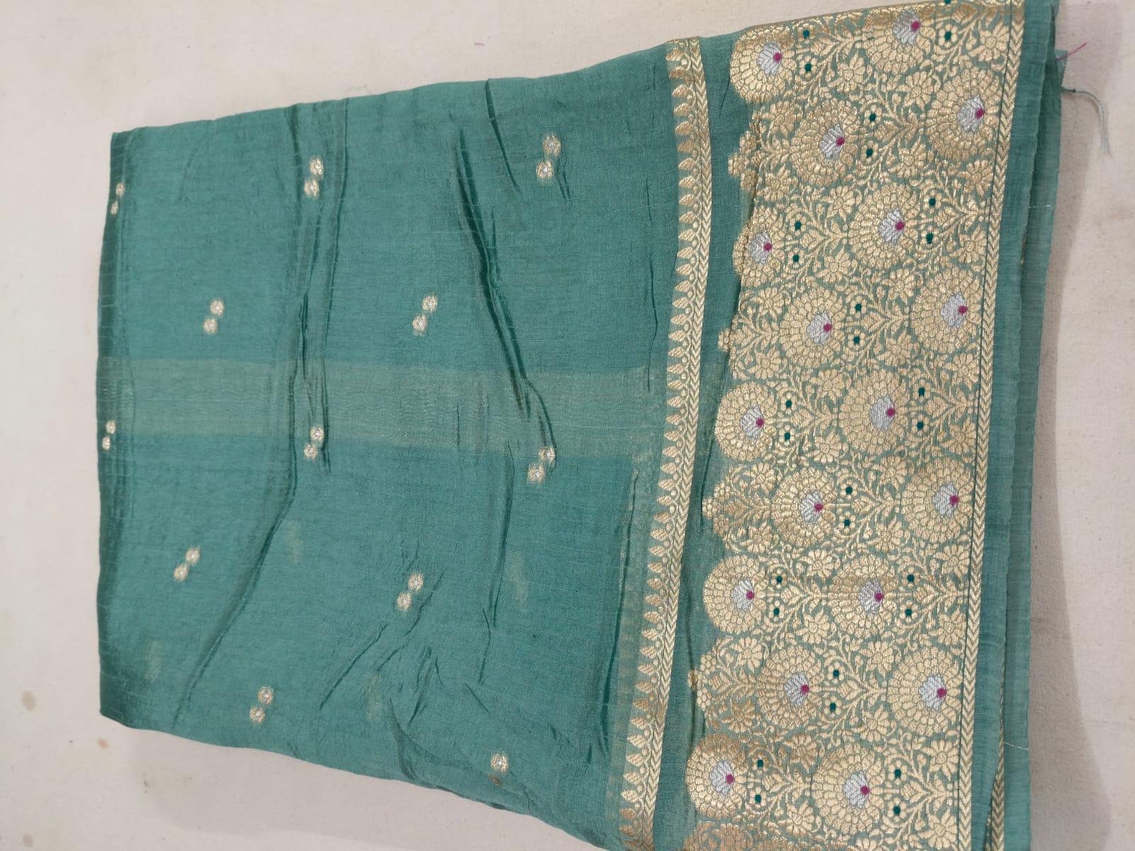 Raw Tussar Silk Saree