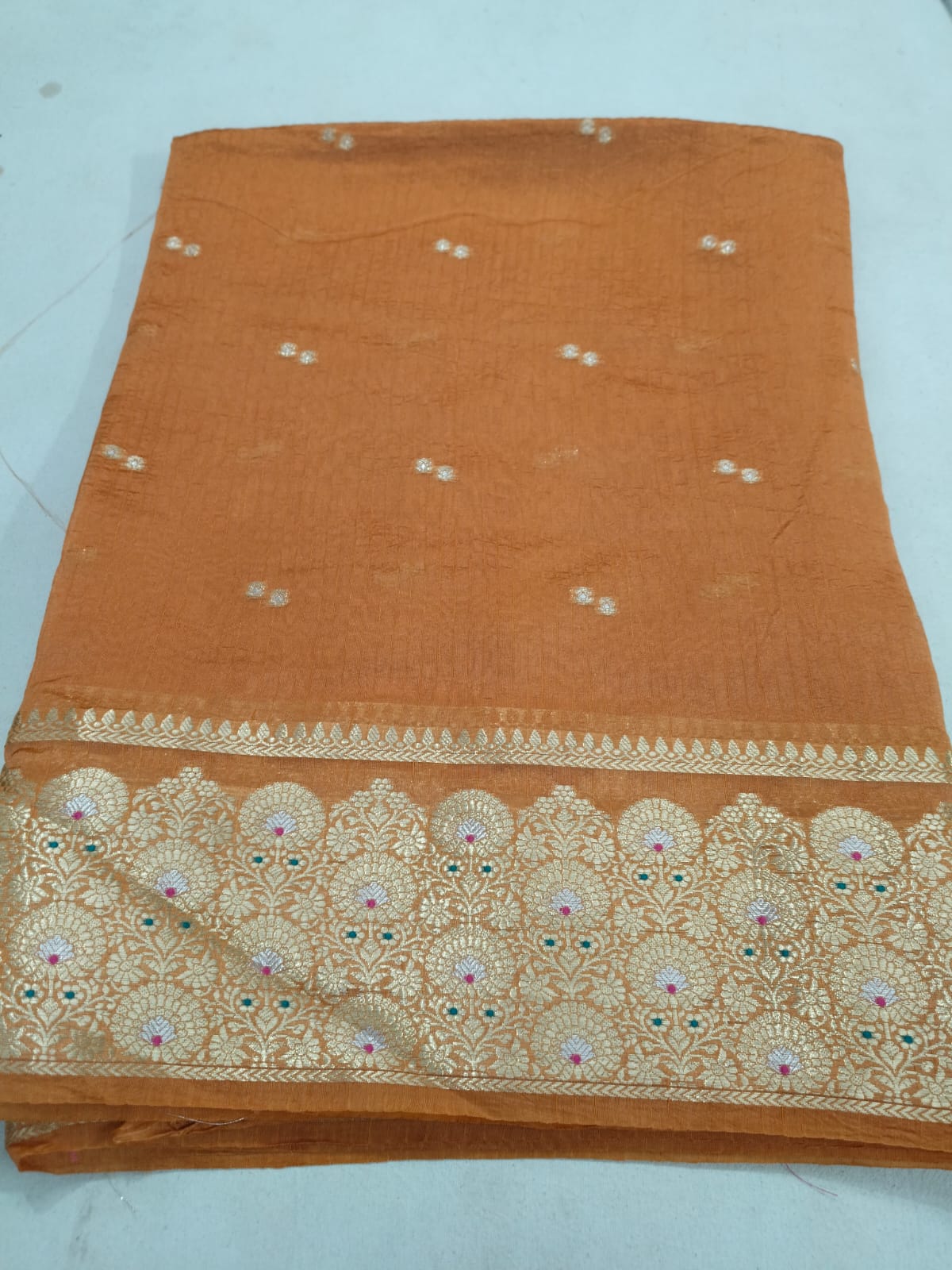 Raw Tussar Silk Saree