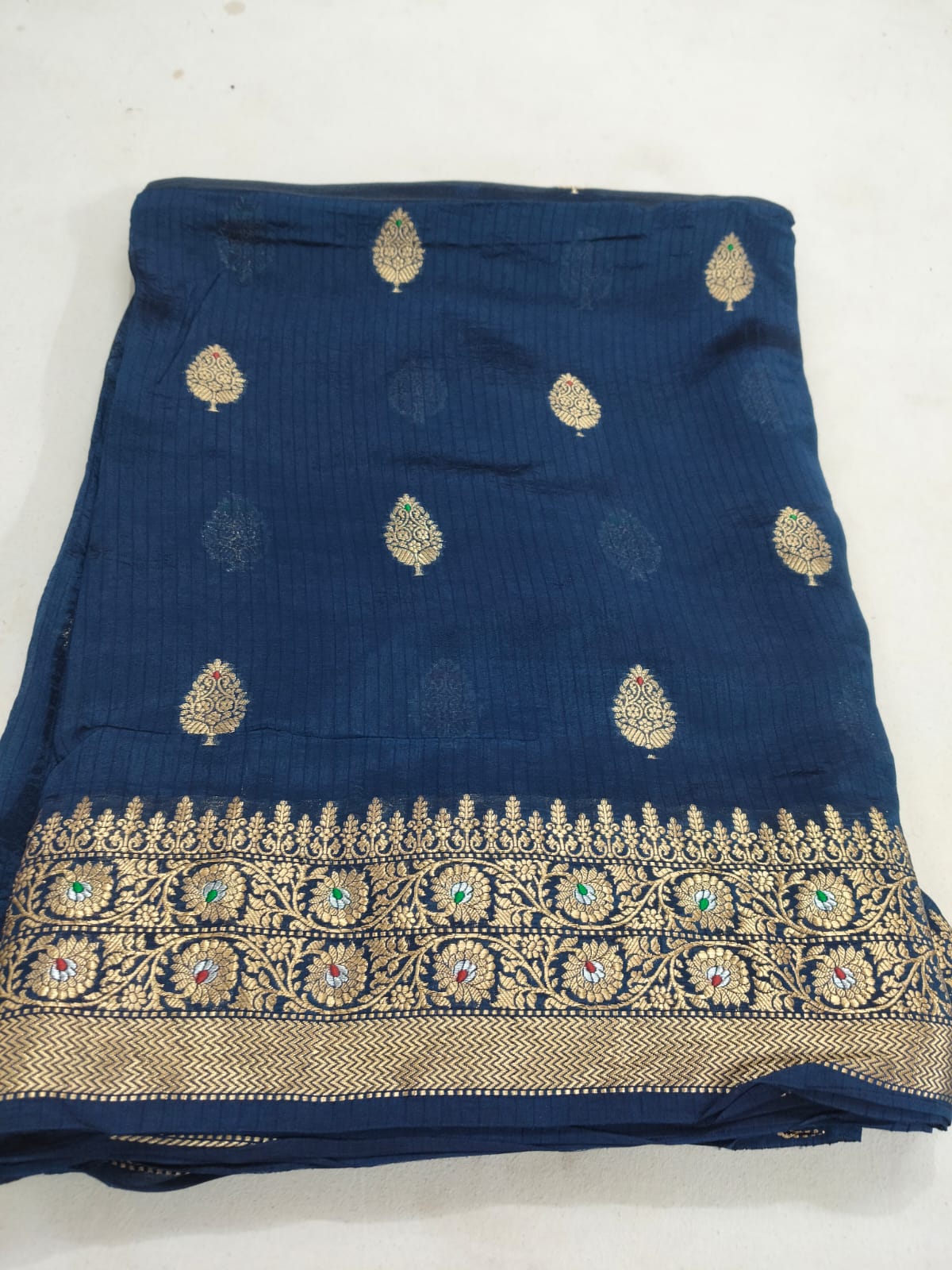 Raw Tussar Silk Saree