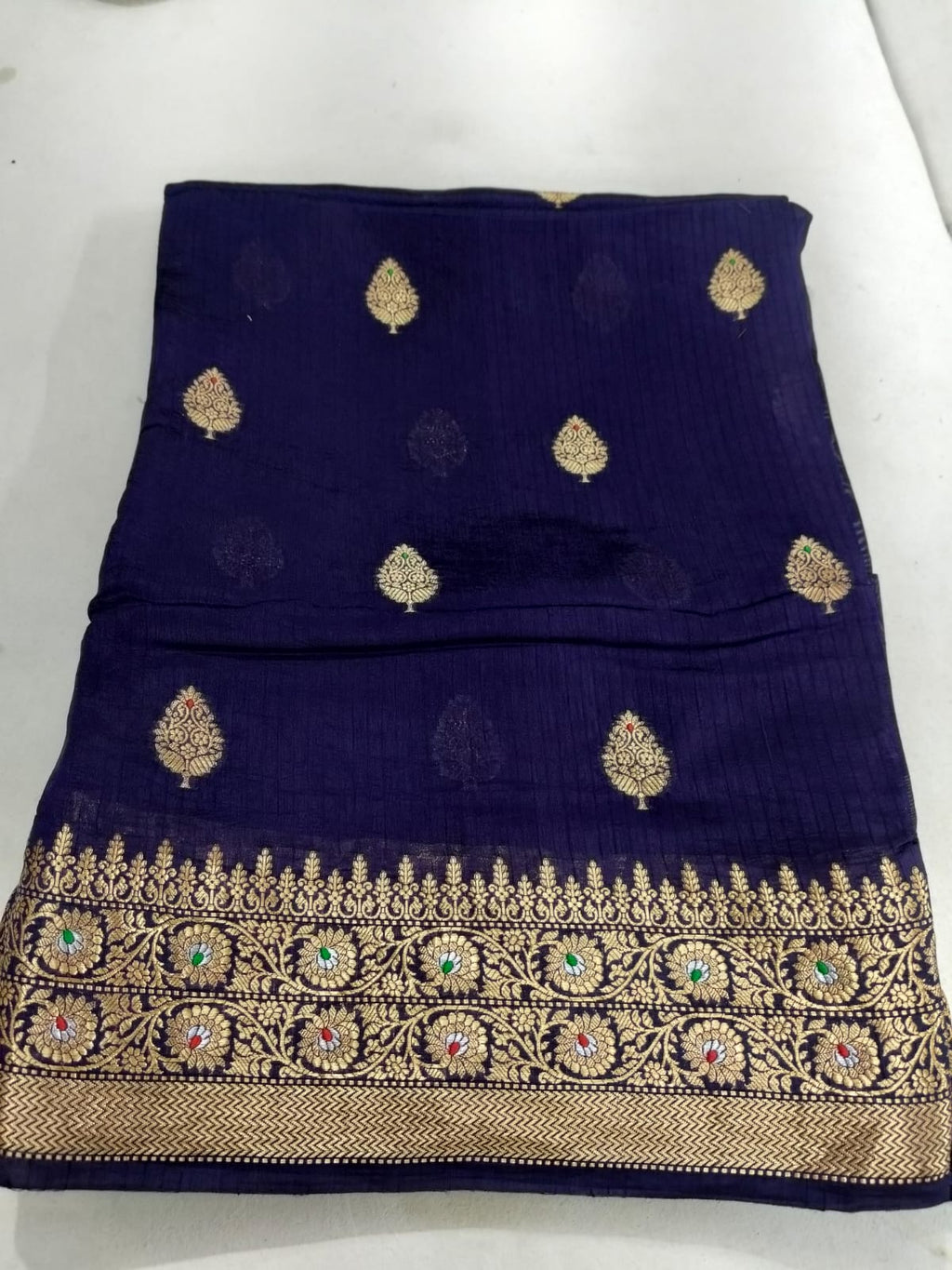 Raw Tussar Silk Saree