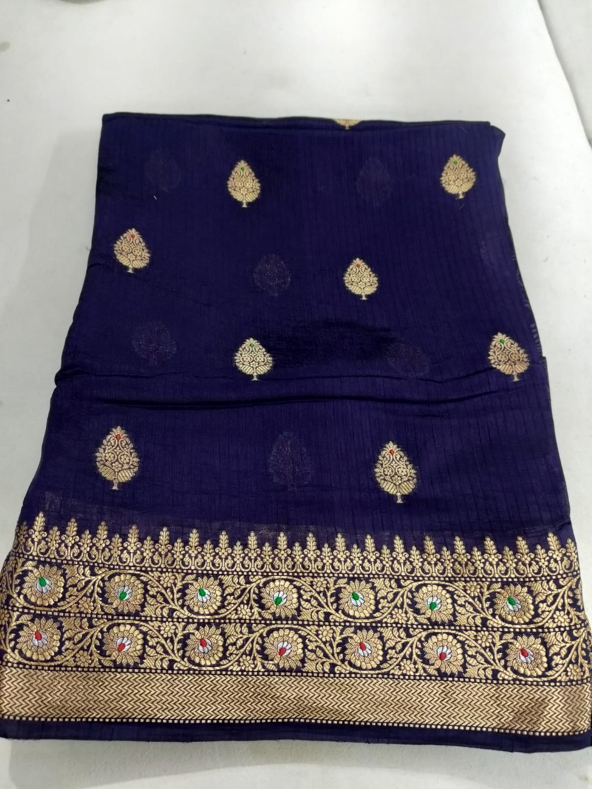 Raw Tussar Silk Saree