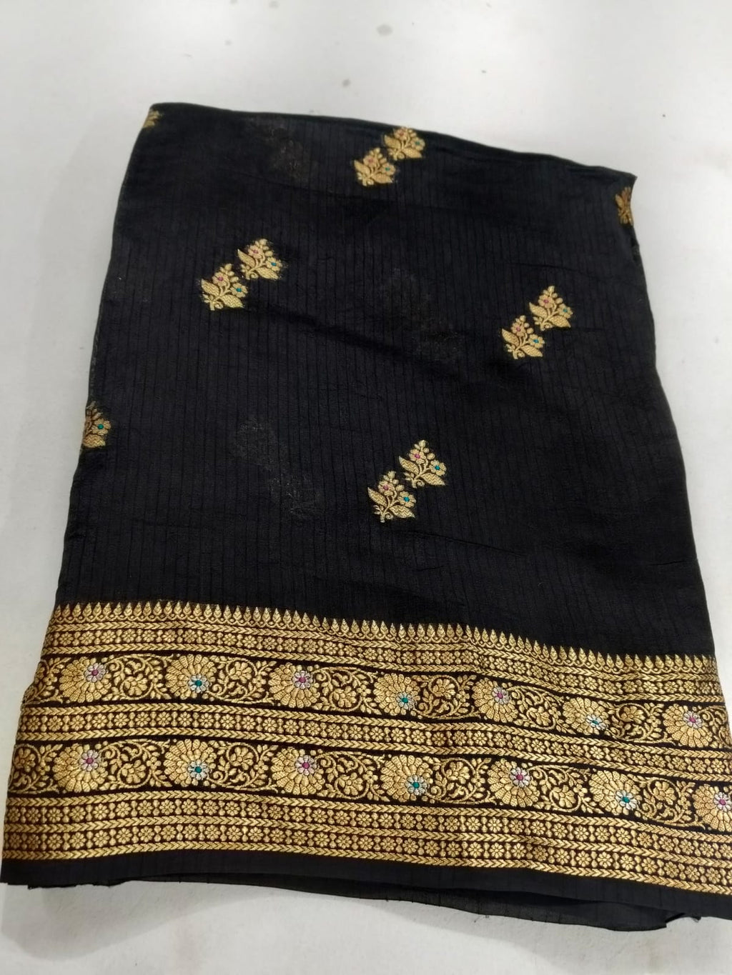 Raw Tussar Silk Saree