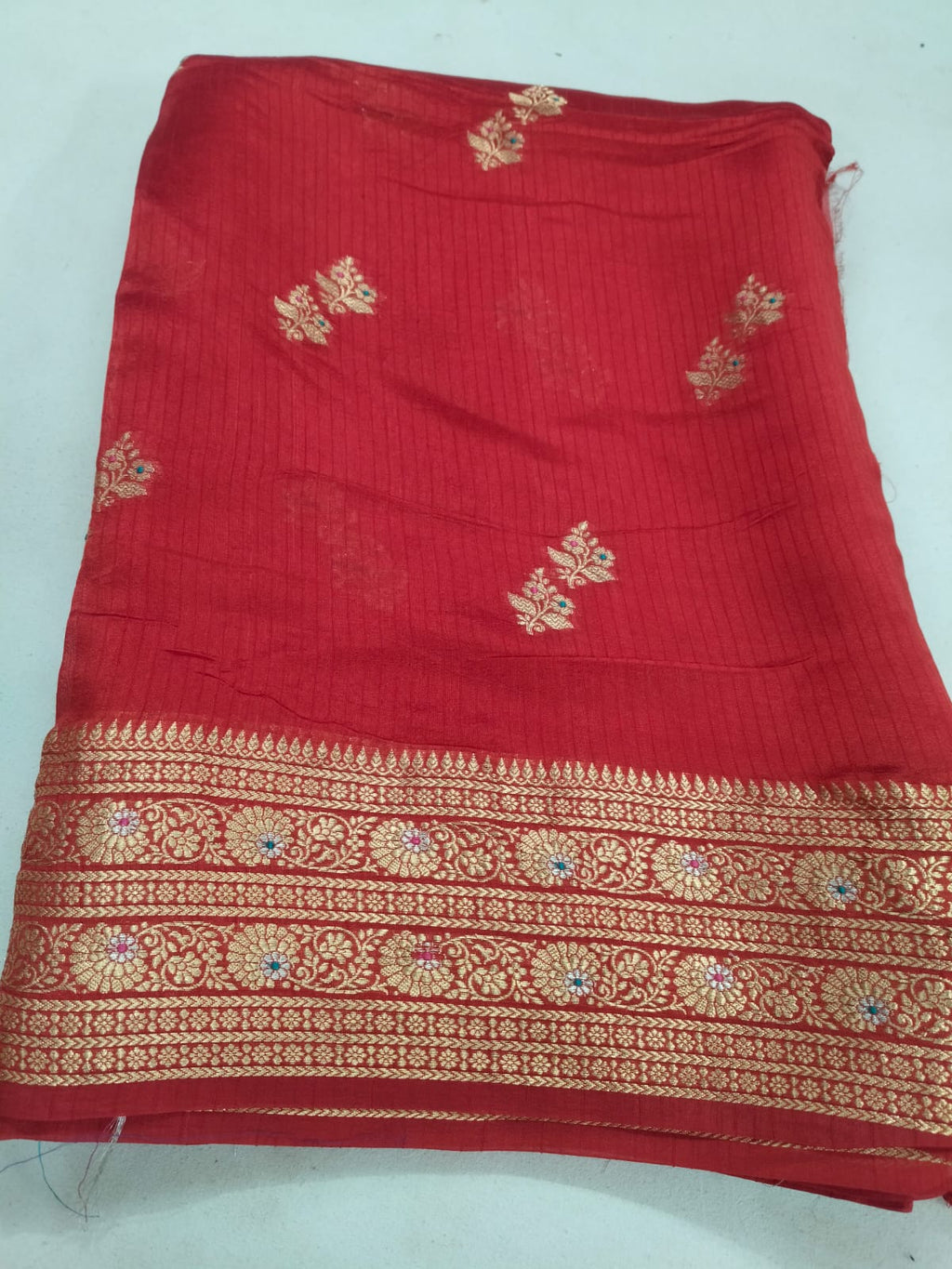 Raw Tussar Silk Saree