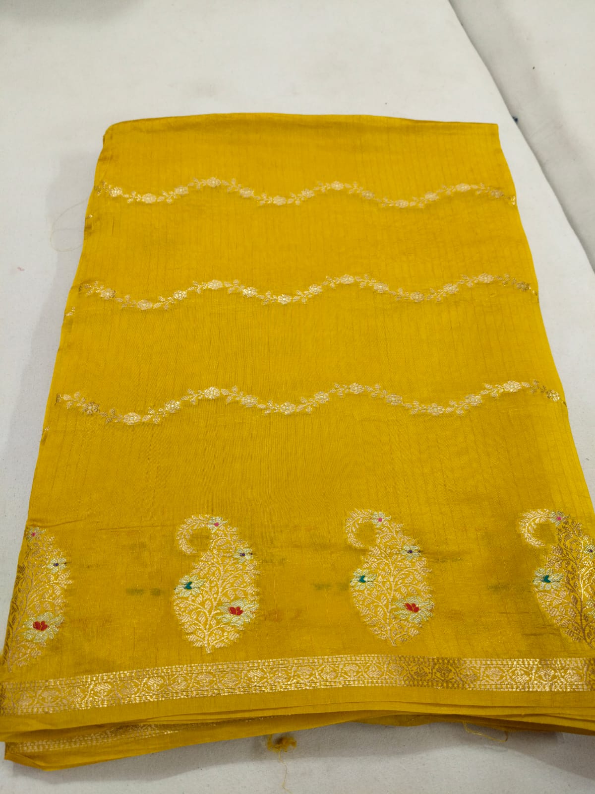 Raw Tussar Silk Saree