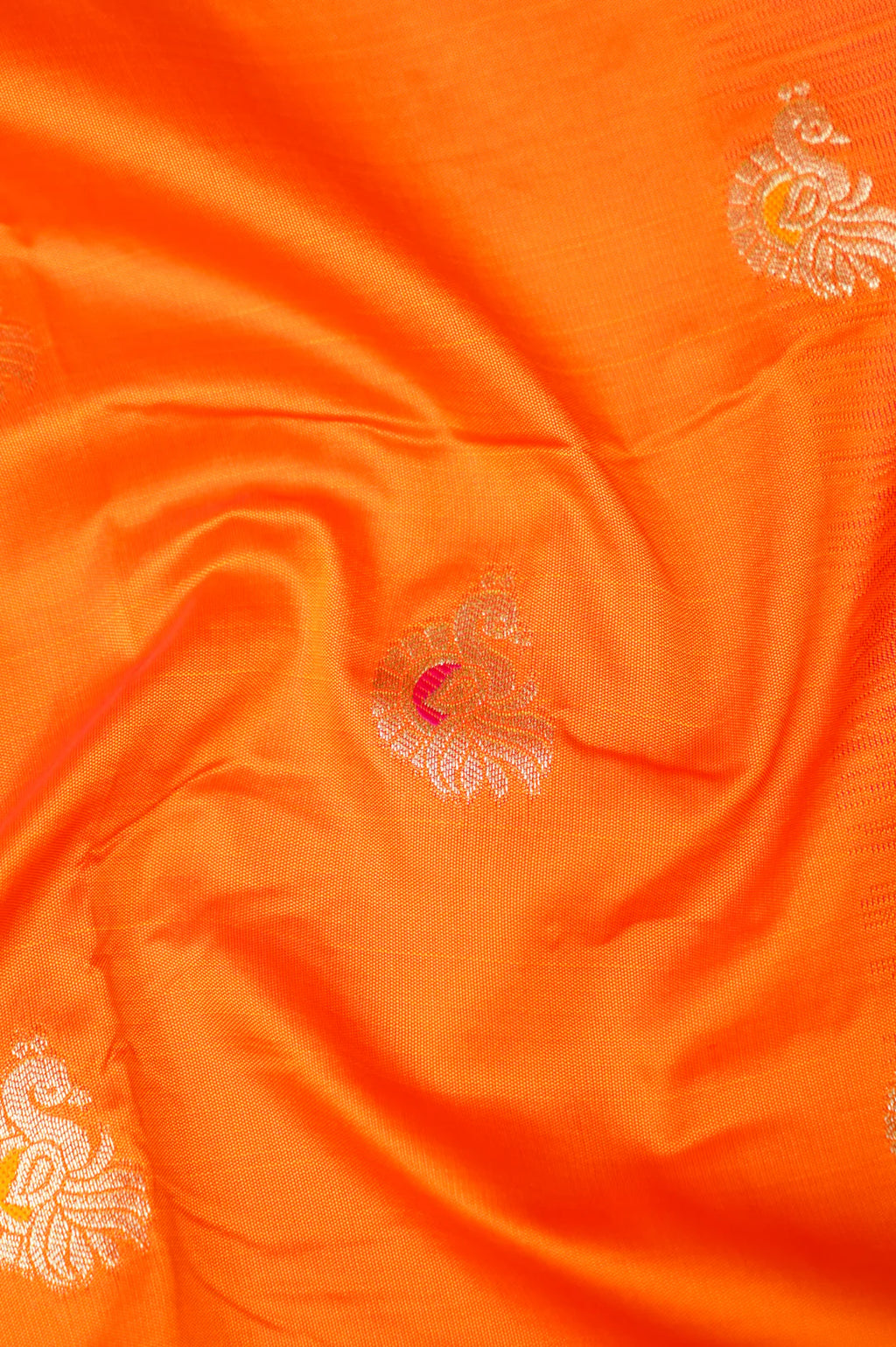 Orange Soft Silk Kanjivaram