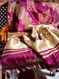 Designer Ajrakh Modal Silk Saree