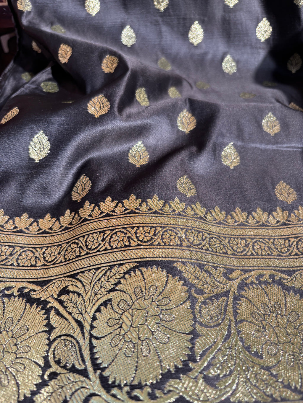 Soft Silk Saree with Motifs