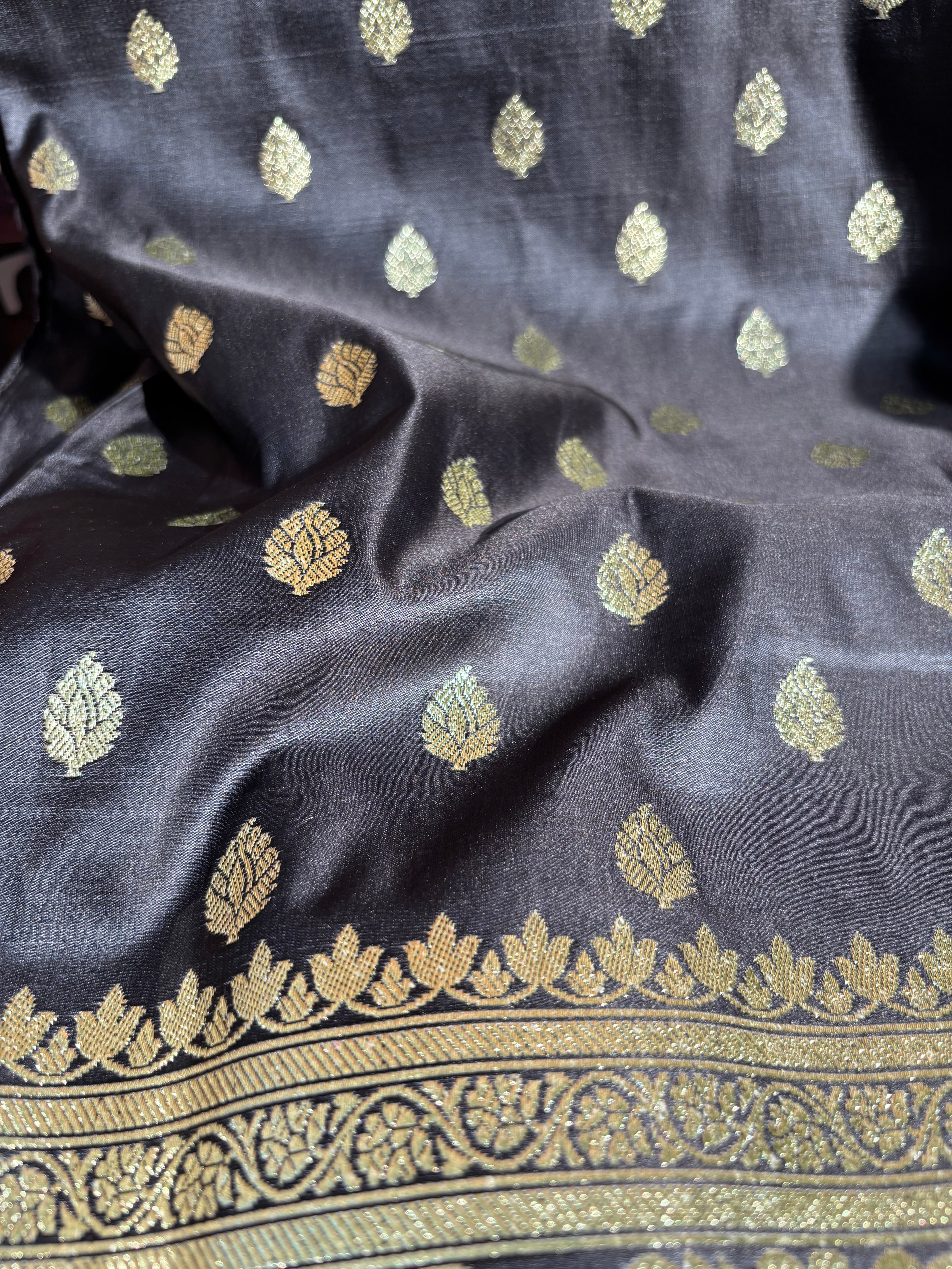 Soft Silk Saree with Motifs