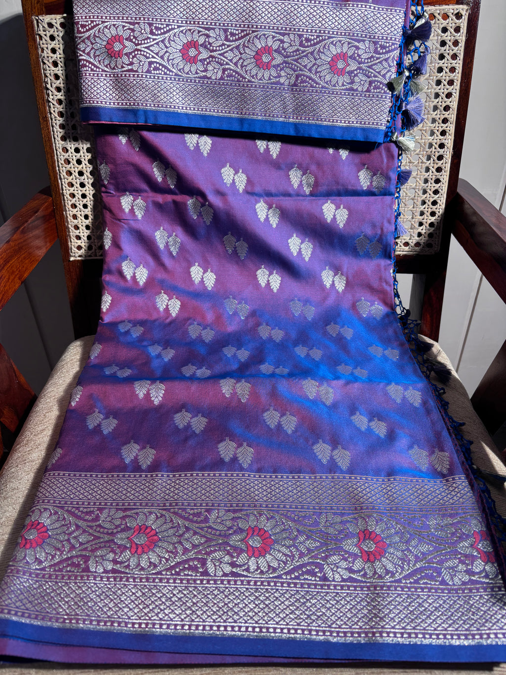 Shaded Soft Silk Saree