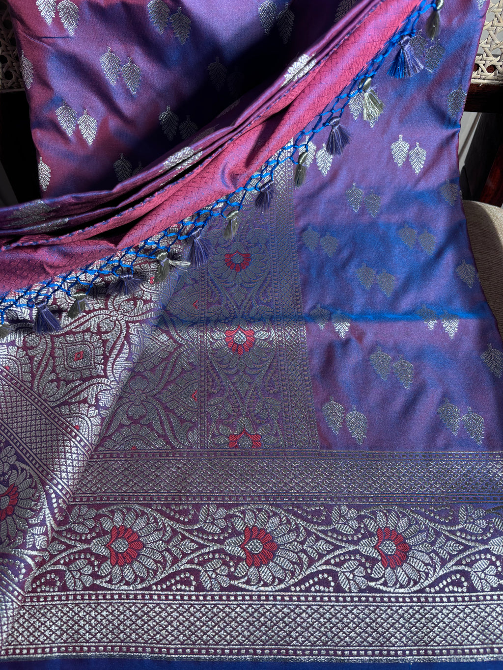 Shaded Soft Silk Saree