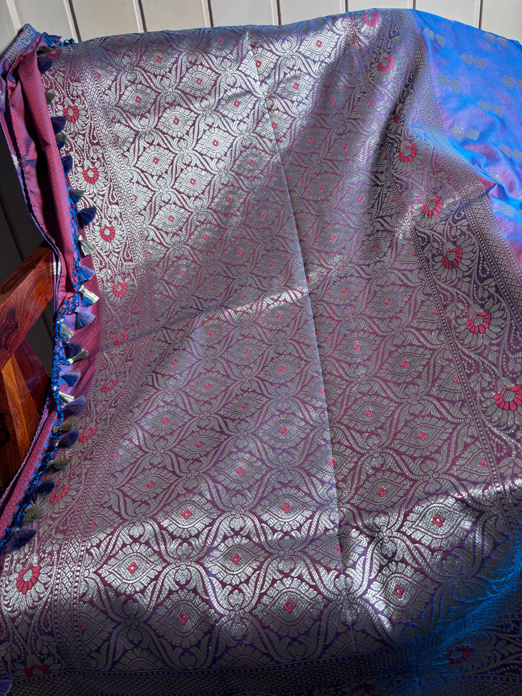 Shaded Soft Silk Saree