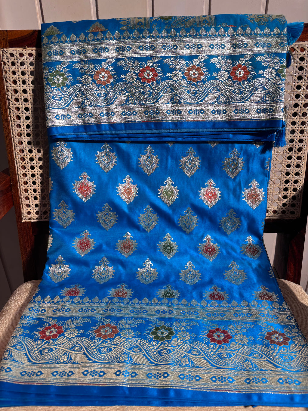 Meenakari Banarasi Silk Saree