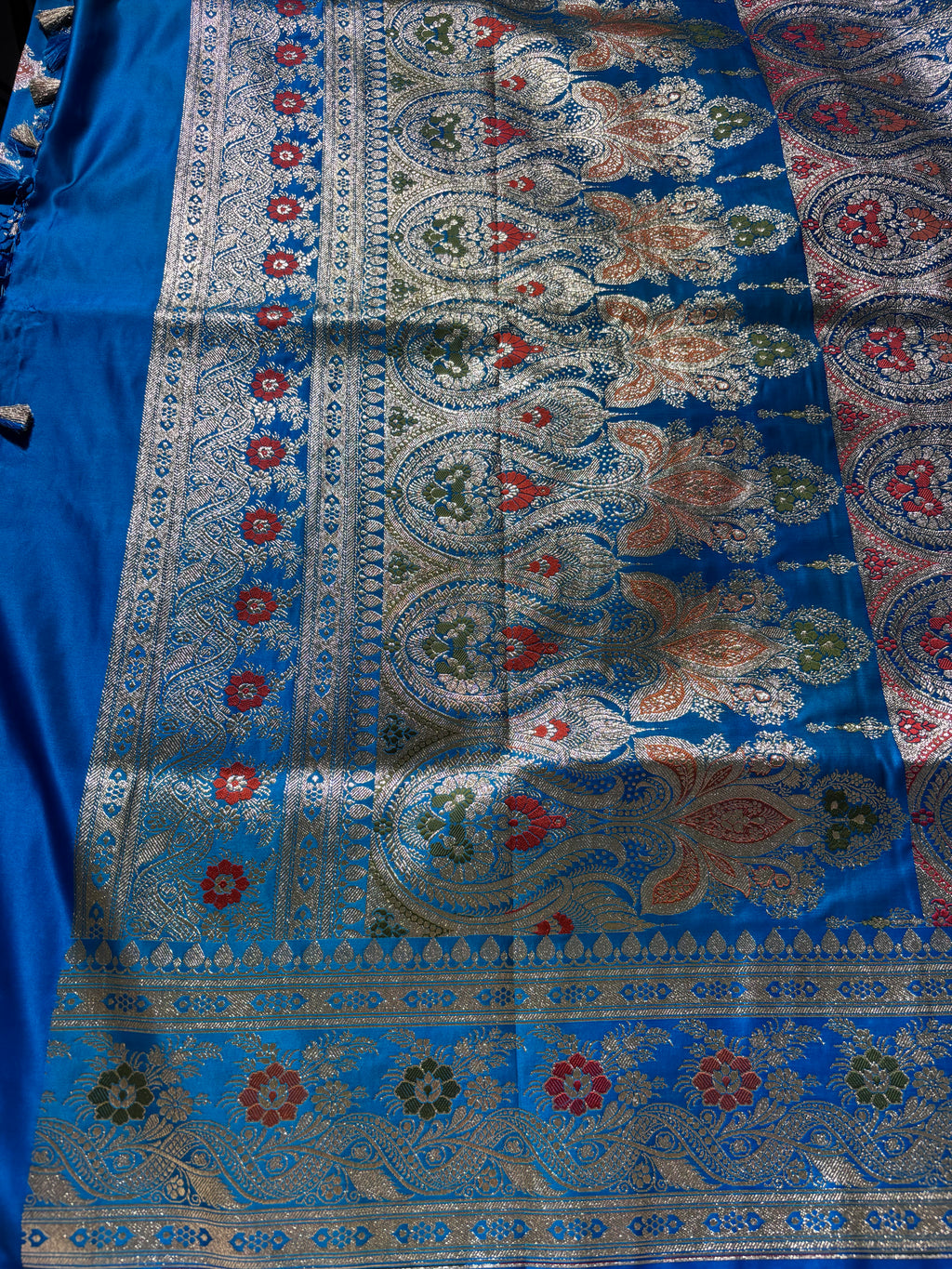 Meenakari Banarasi Silk Saree