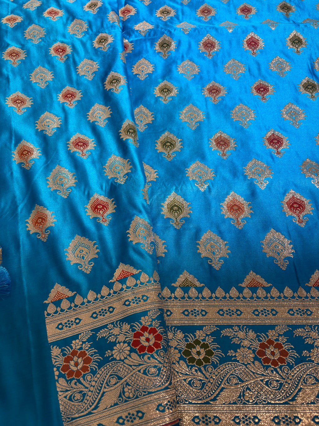 Meenakari Banarasi Silk Saree