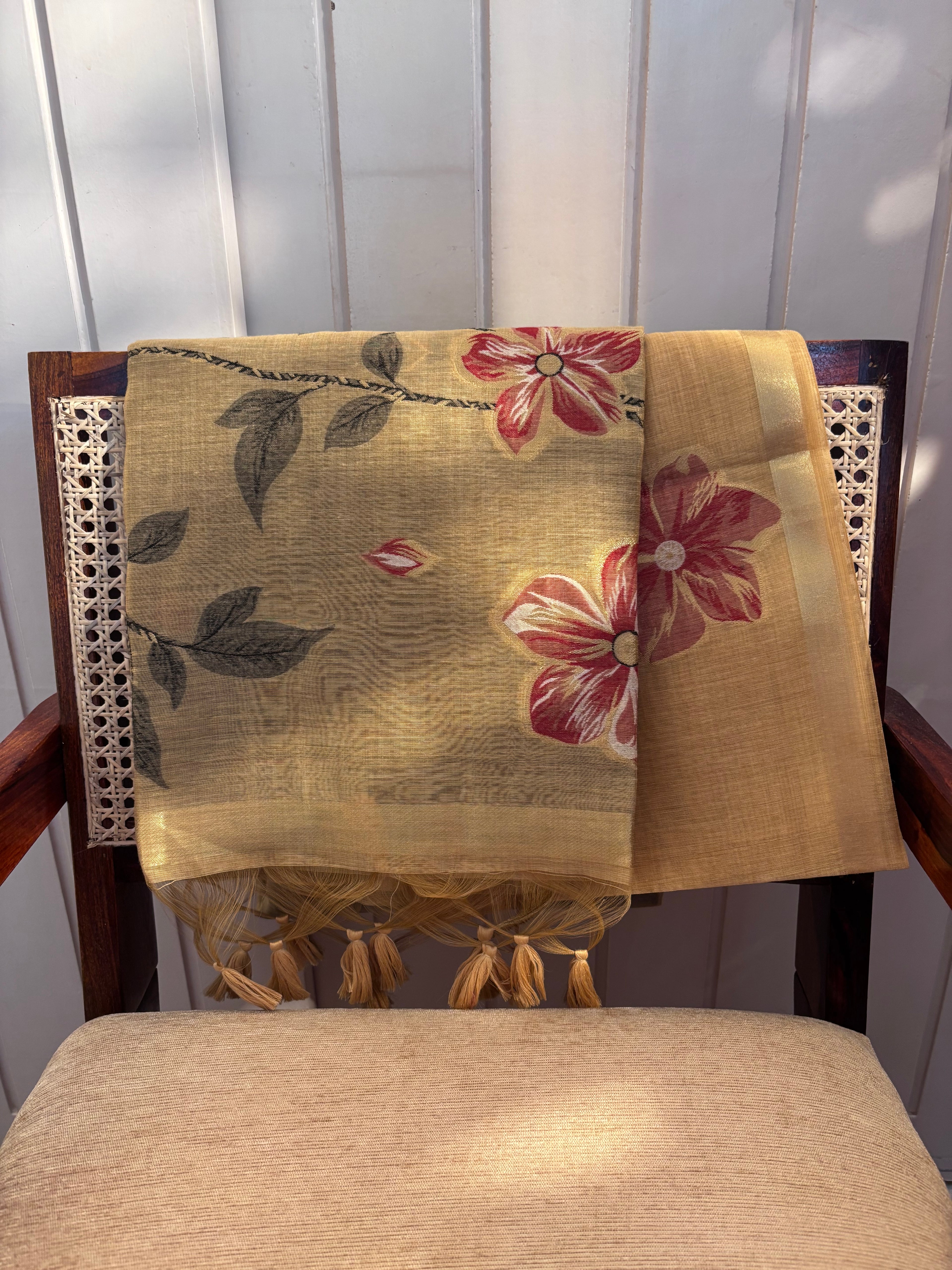 Chanderi Jamdani Silk