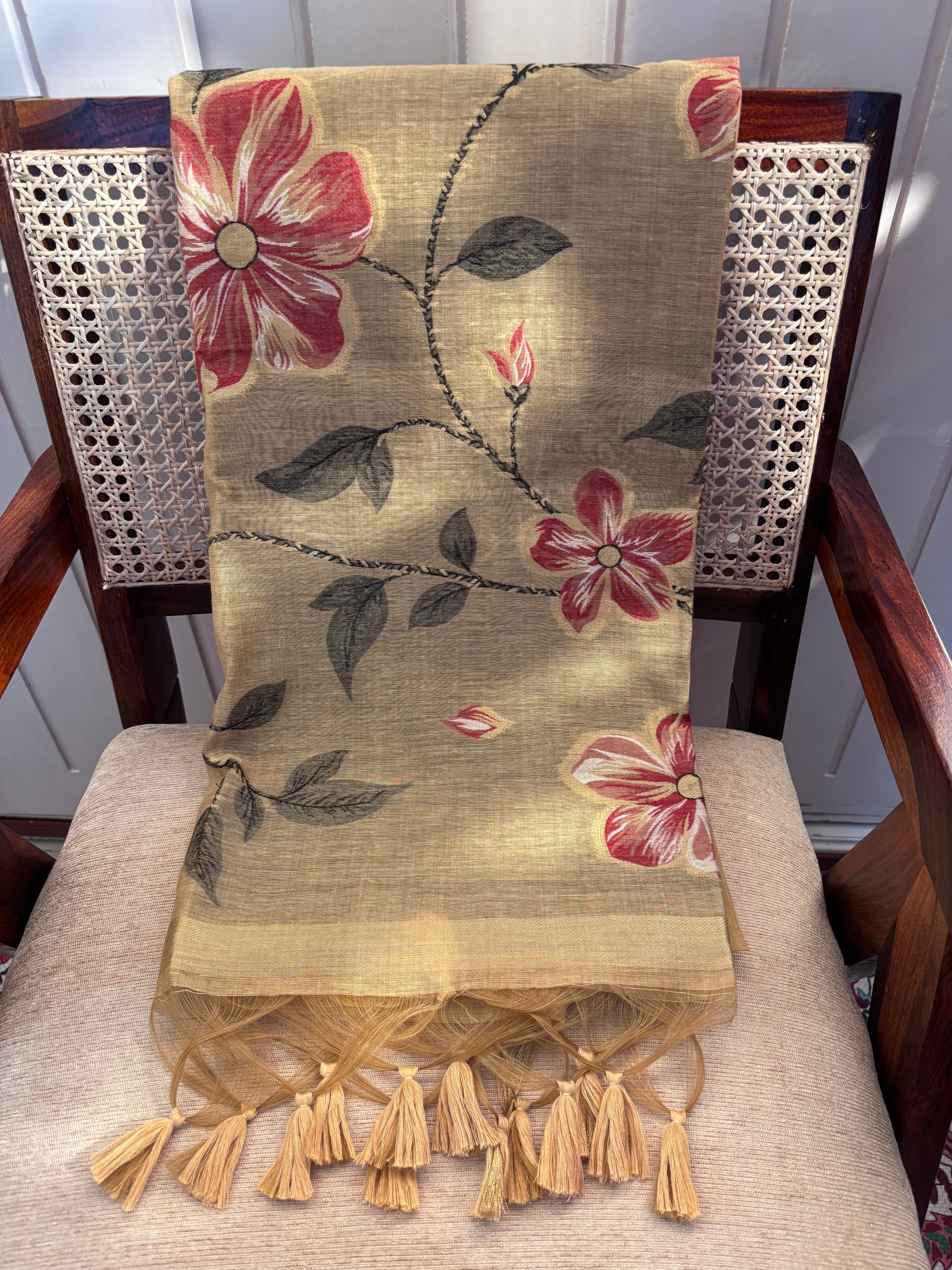 Chanderi Jamdani Silk