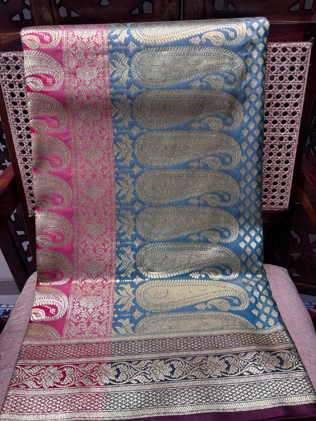 Banarasi Saree with Broad Border