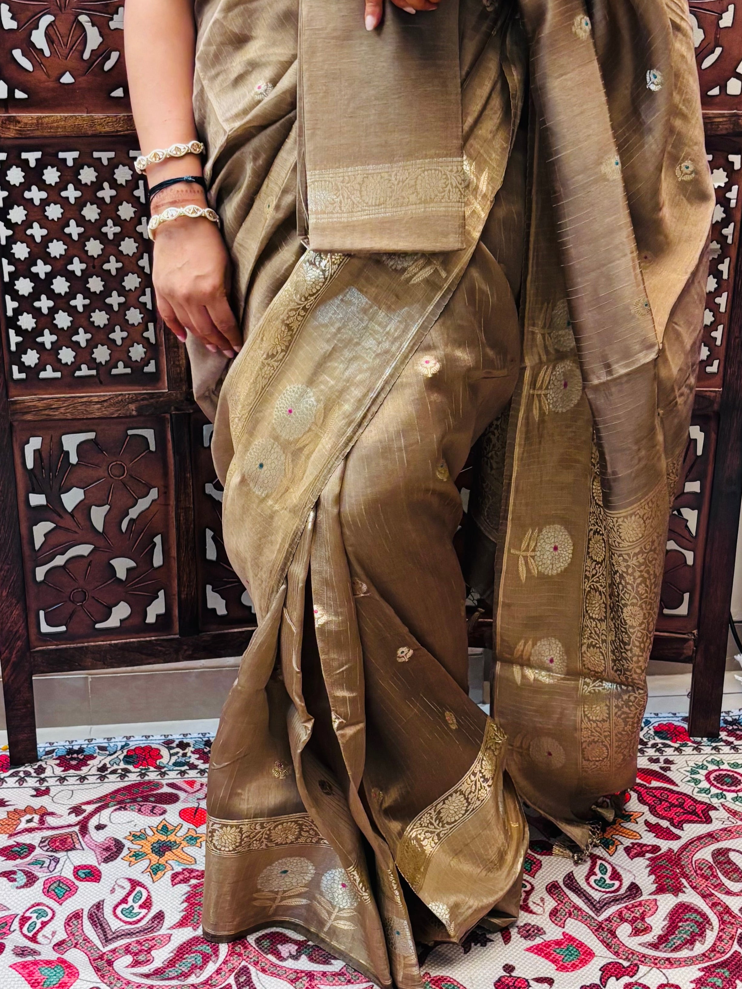 Pure Raw Silk Saree