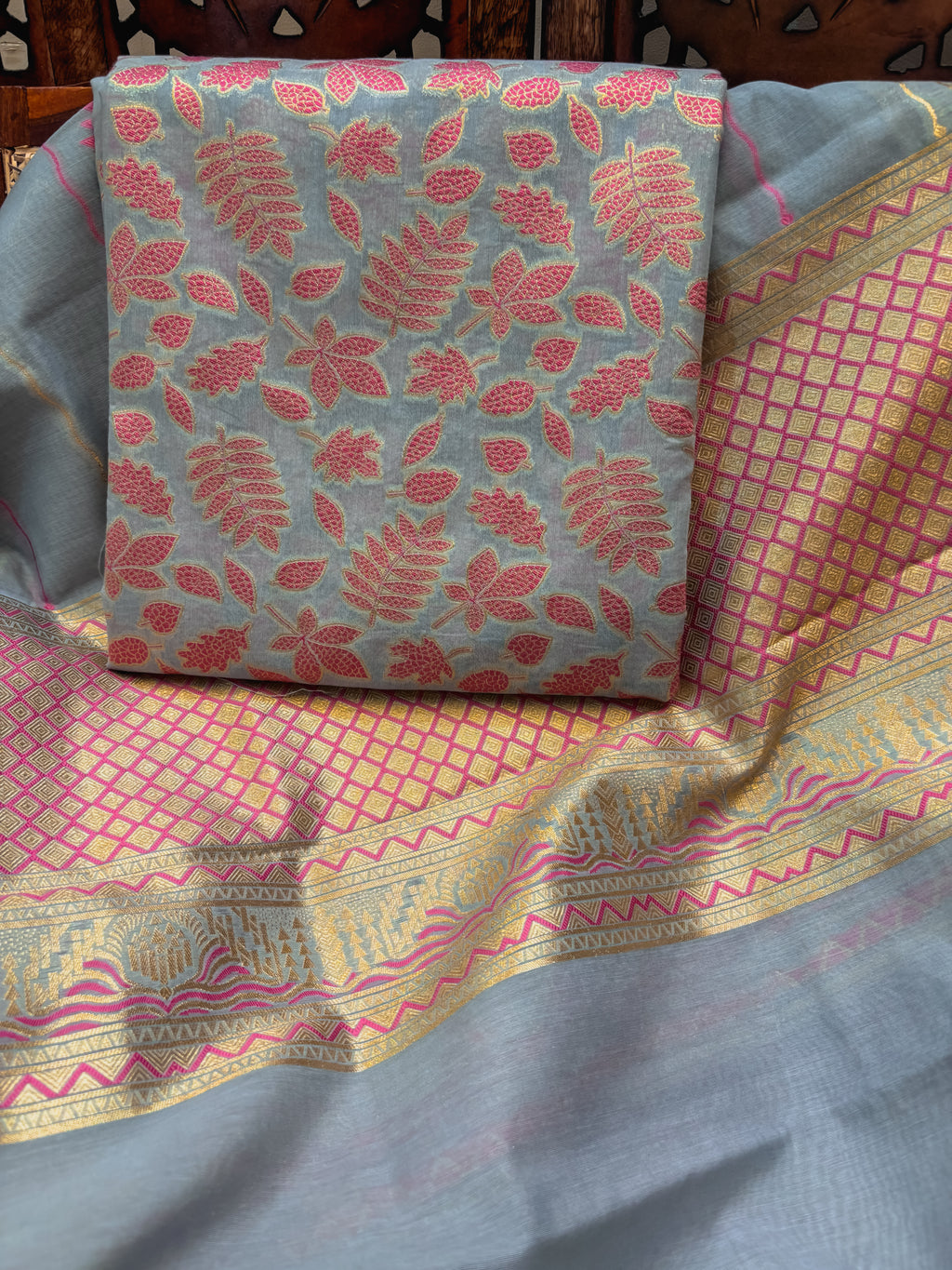 Chanderi Cotton Suit