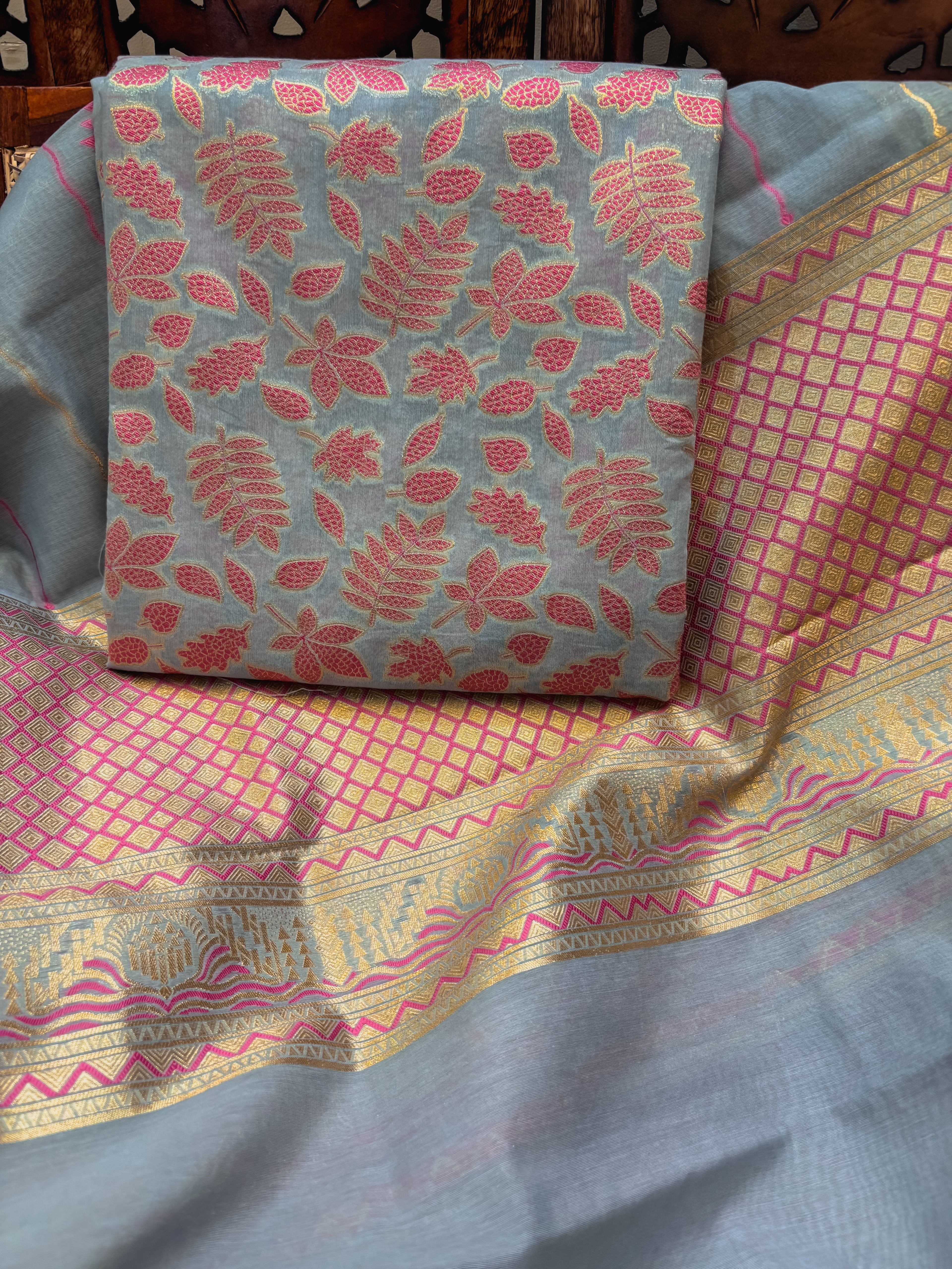 Chanderi Cotton Suit