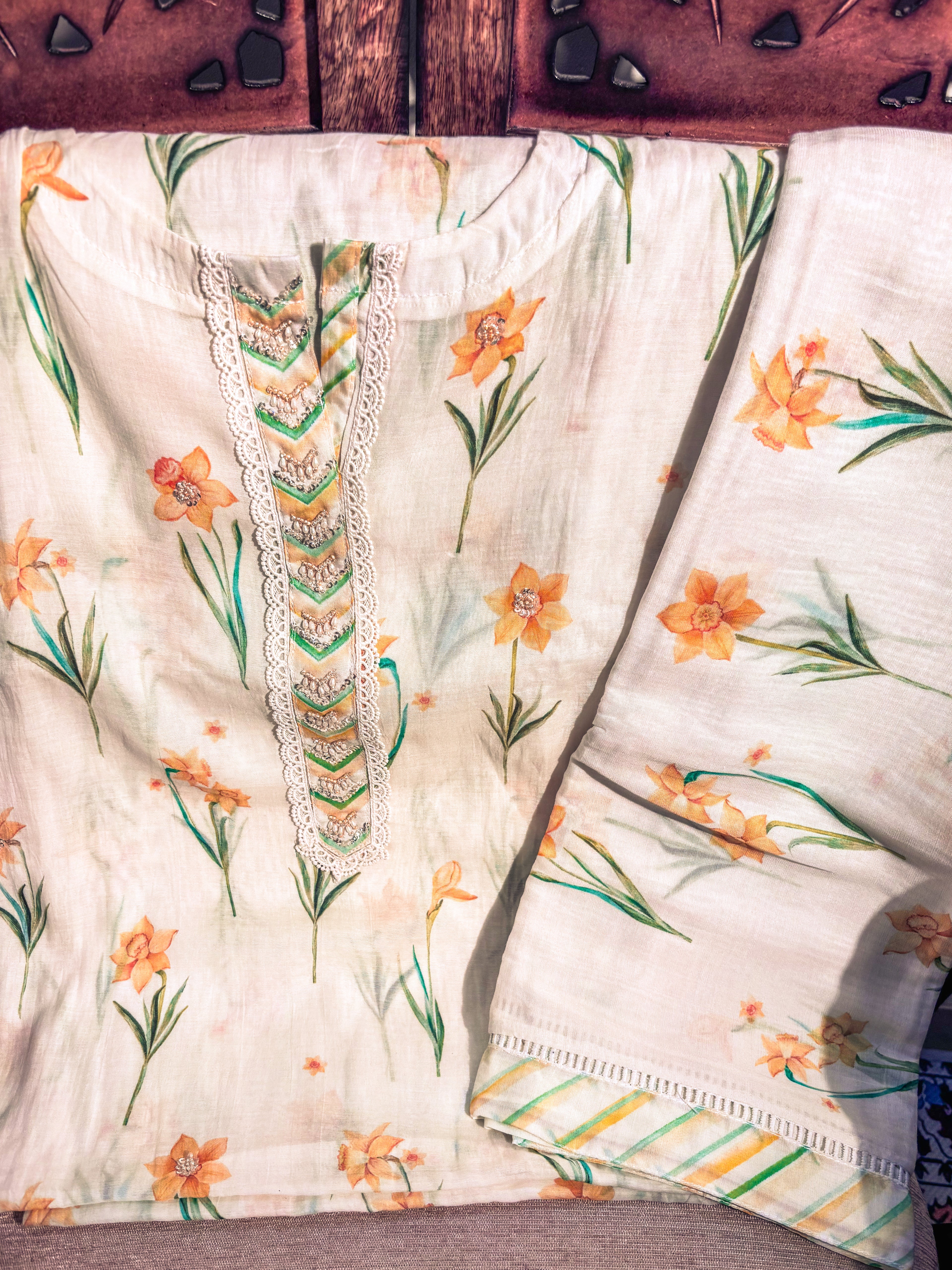 Mulmul Cotton Suit